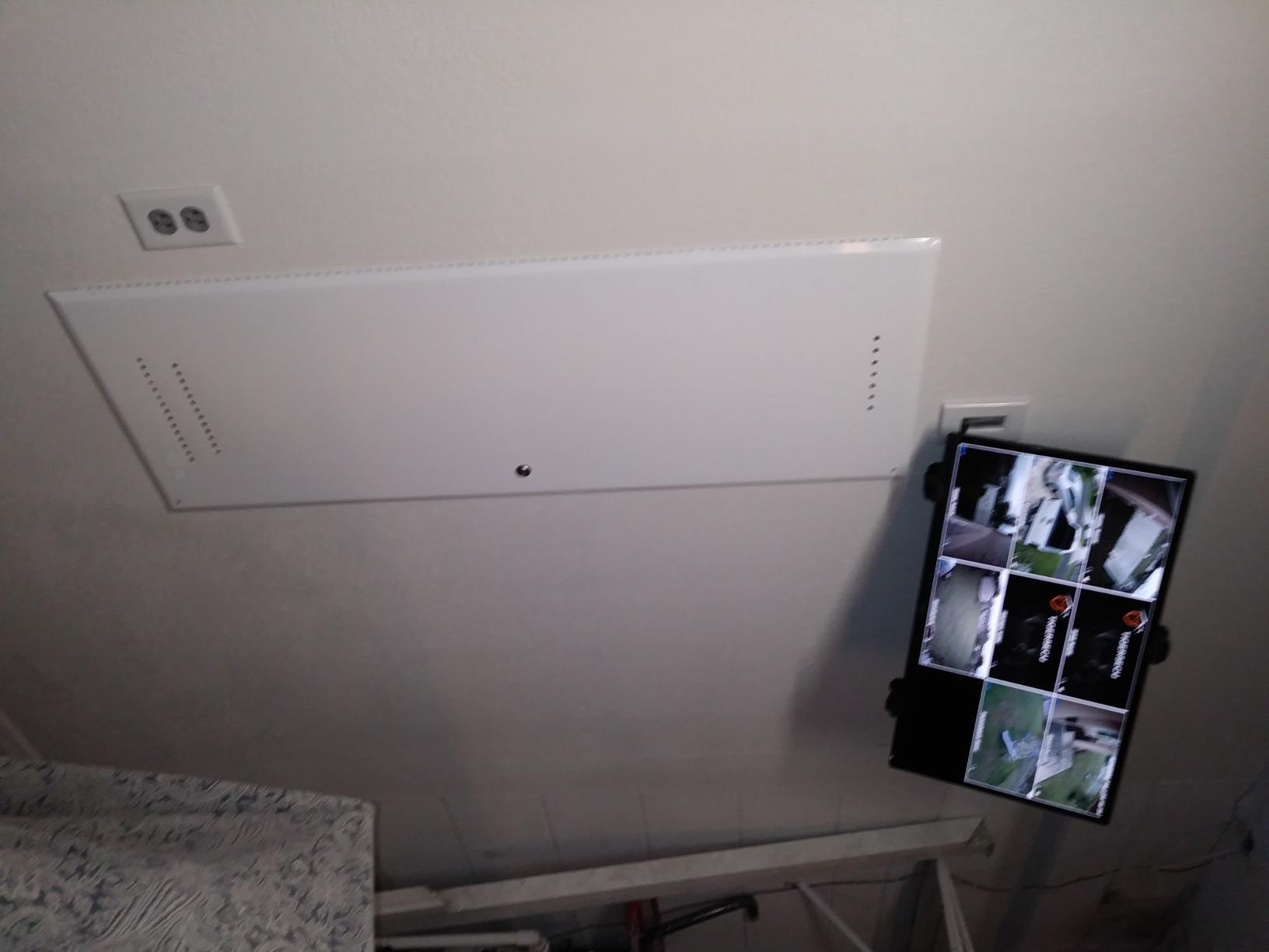 On-Q 28 Inch Structured Media Enclosure with Hinged Cover Lock, 20 Gauge CRS, Flush or Surface Mount customer photo 1