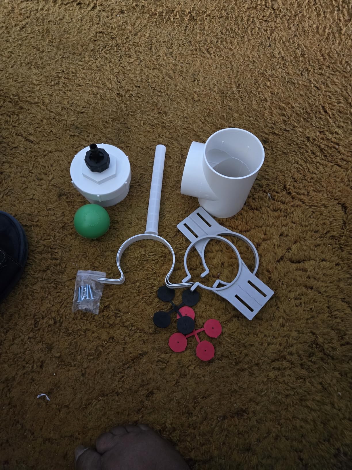 Rain Harvesting First Flush Downspout - First Flush Diverter Kit, Suits 3