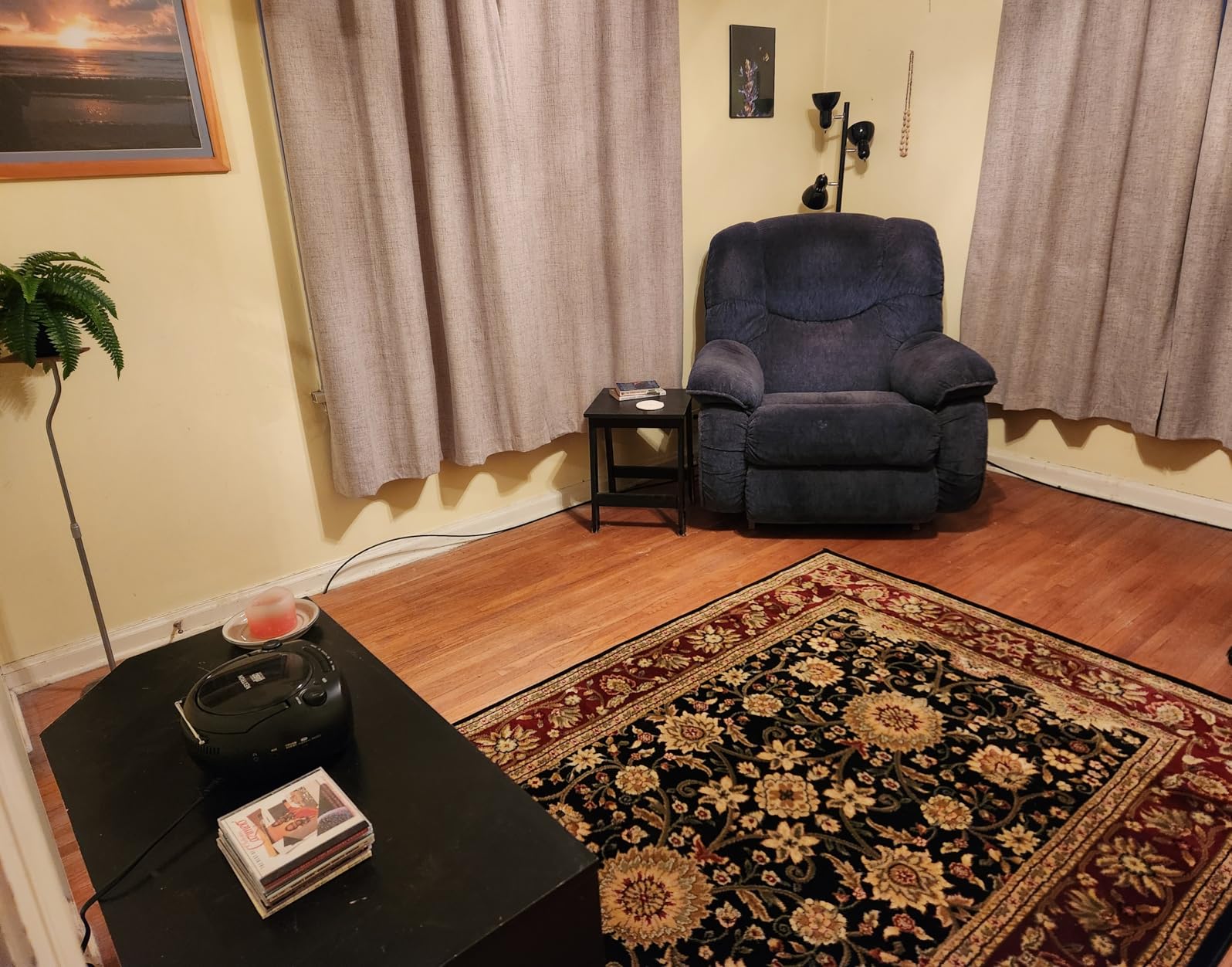SAFAVIEH Lyndhurst Collection Area Rug - 8' x 11', Black & Ivory, Traditional Oriental Design, Non-Shedding & Easy Care, Ideal for High Traffic Areas in Living Room, Bedroom (LNH212A) customer photo 1