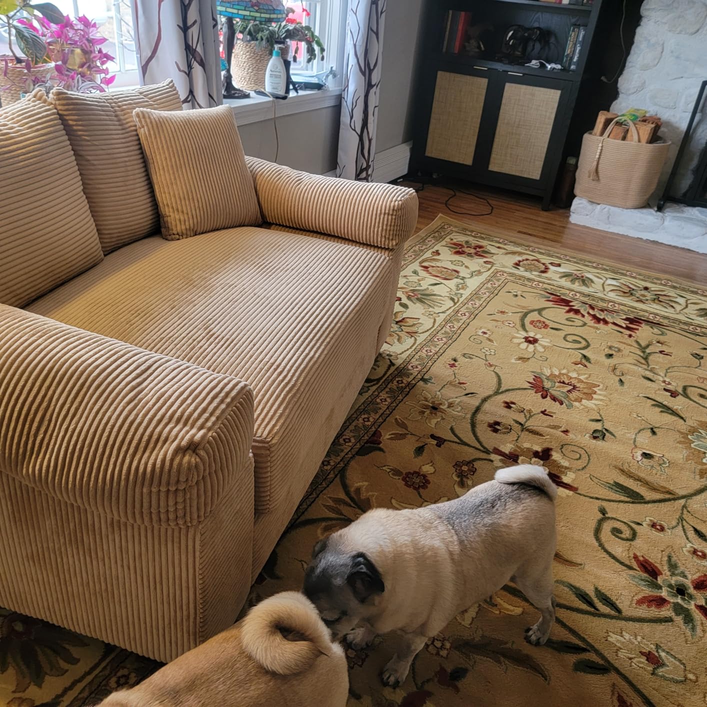 SAFAVIEH Lyndhurst Collection Area Rug - 8' x 11', Black & Ivory, Traditional Oriental Design, Non-Shedding & Easy Care, Ideal for High Traffic Areas in Living Room, Bedroom (LNH212A) customer photo 2