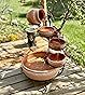 Koolscapes Solar-Powered 5-Tier Cascading Fountain, Terracotta Clay Pots, Self-Contained Water Feature, Low-Maintenance Outdoor Fountain for Deck Porch Balcony Garden Yard Pool Patio customer photo 1