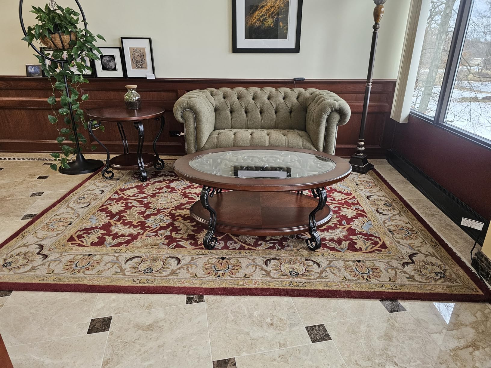 SAFAVIEH Heritage Collection Area Rug - 8' x 10', Red & Black, Handmade Traditional Oriental Wool, Ideal for High Traffic Areas in Living Room, Bedroom (HG628C) customer photo 1