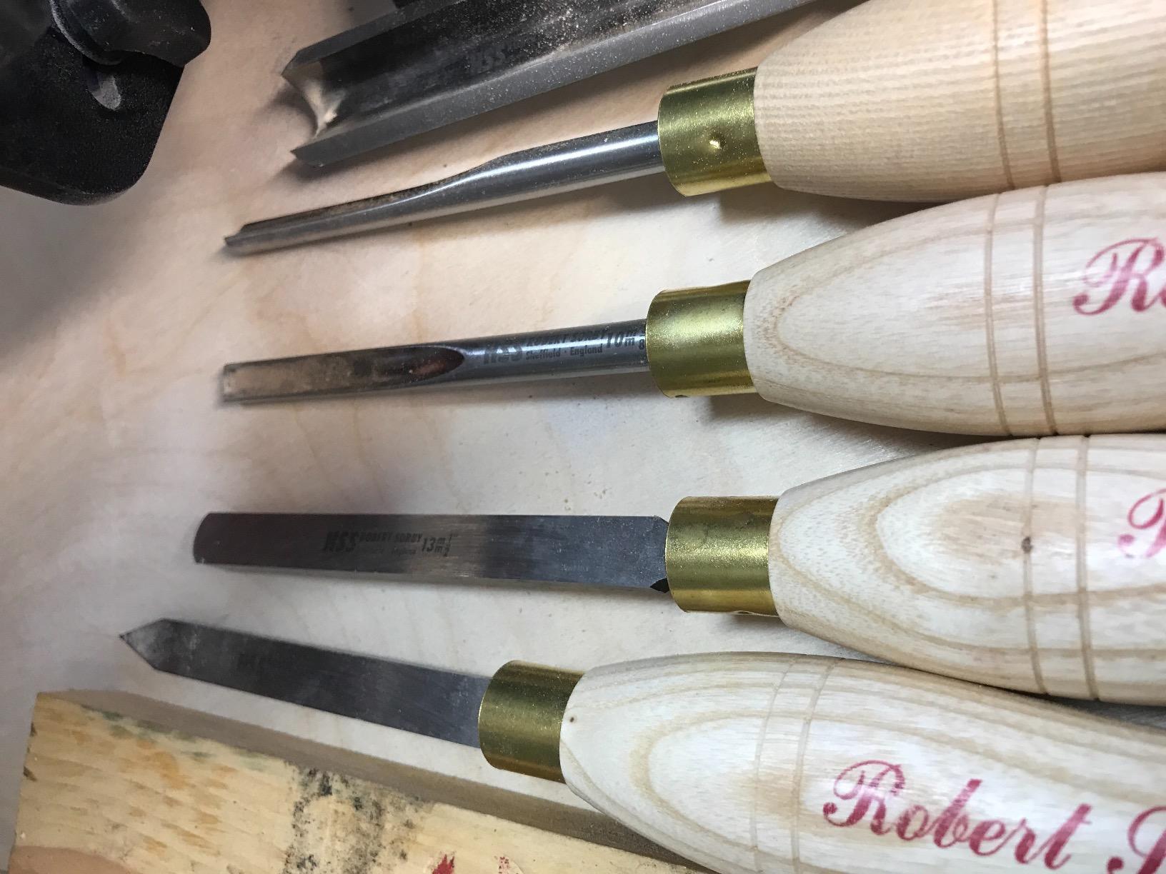 5pc. Robert Sorby #52HS Woodturning Tool Set customer photo 1