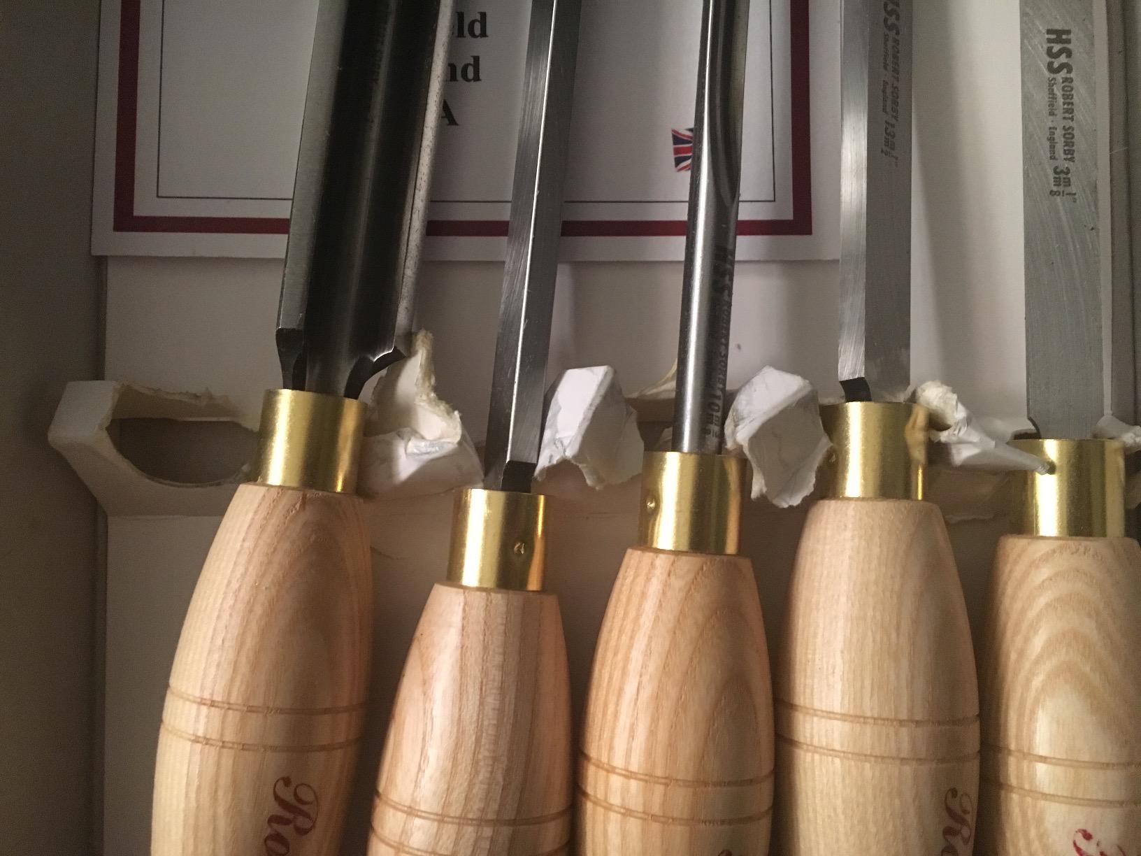 5pc. Robert Sorby #52HS Woodturning Tool Set customer photo 2