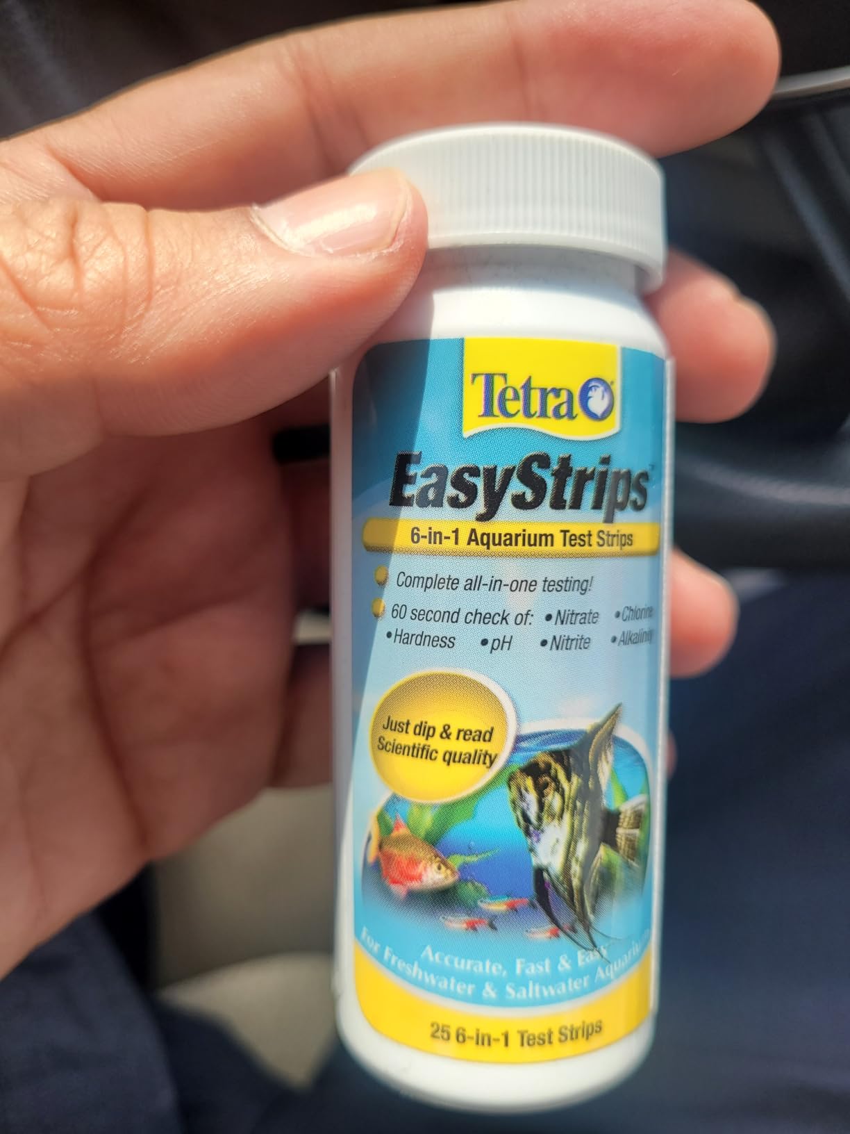 Tetra EasyStrips, Complete Aquarium Test Strips, Water Testing, 25 Count customer photo 1