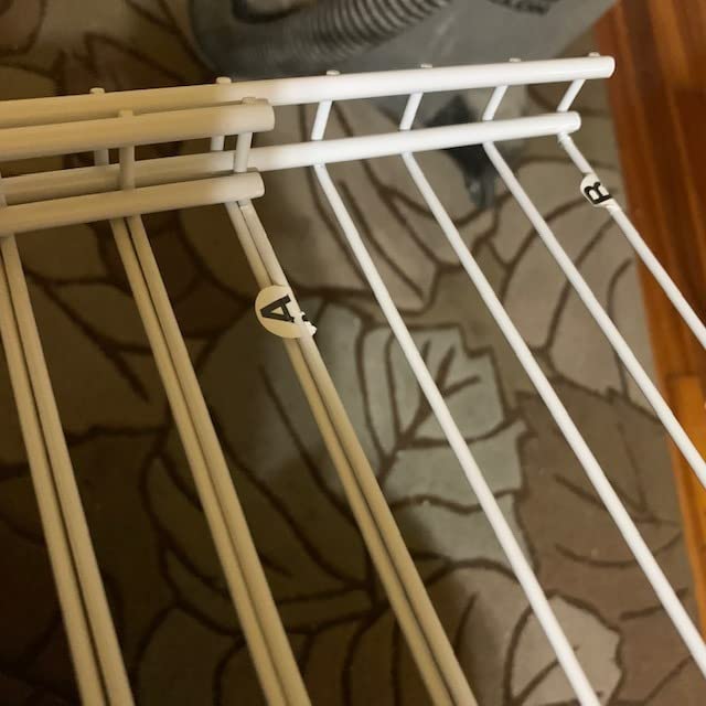 Rubbermaid Configurations Custom Closet Kit 3-6 Ft. Adjustable Metal Wire Shelving White Finish Expandable Organization System Hardware Included customer photo 1