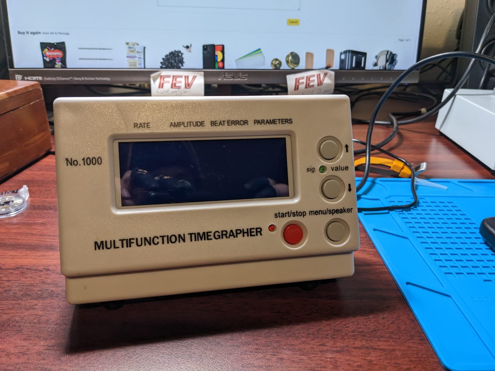 OTOOLWORLD Watch Tester Timing Multifunction Timegrapher NO.1000 Watch Tool customer photo 2