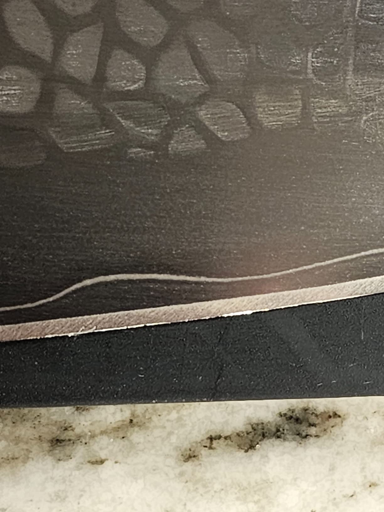 SAI 5 Inch Santoku Knife - Lightweight Japanese Stainless Steel, Razor Sharp Edge, Hand Hammered Blade, Thumb Rest, Made in Japan, SAI-M03 customer photo 2