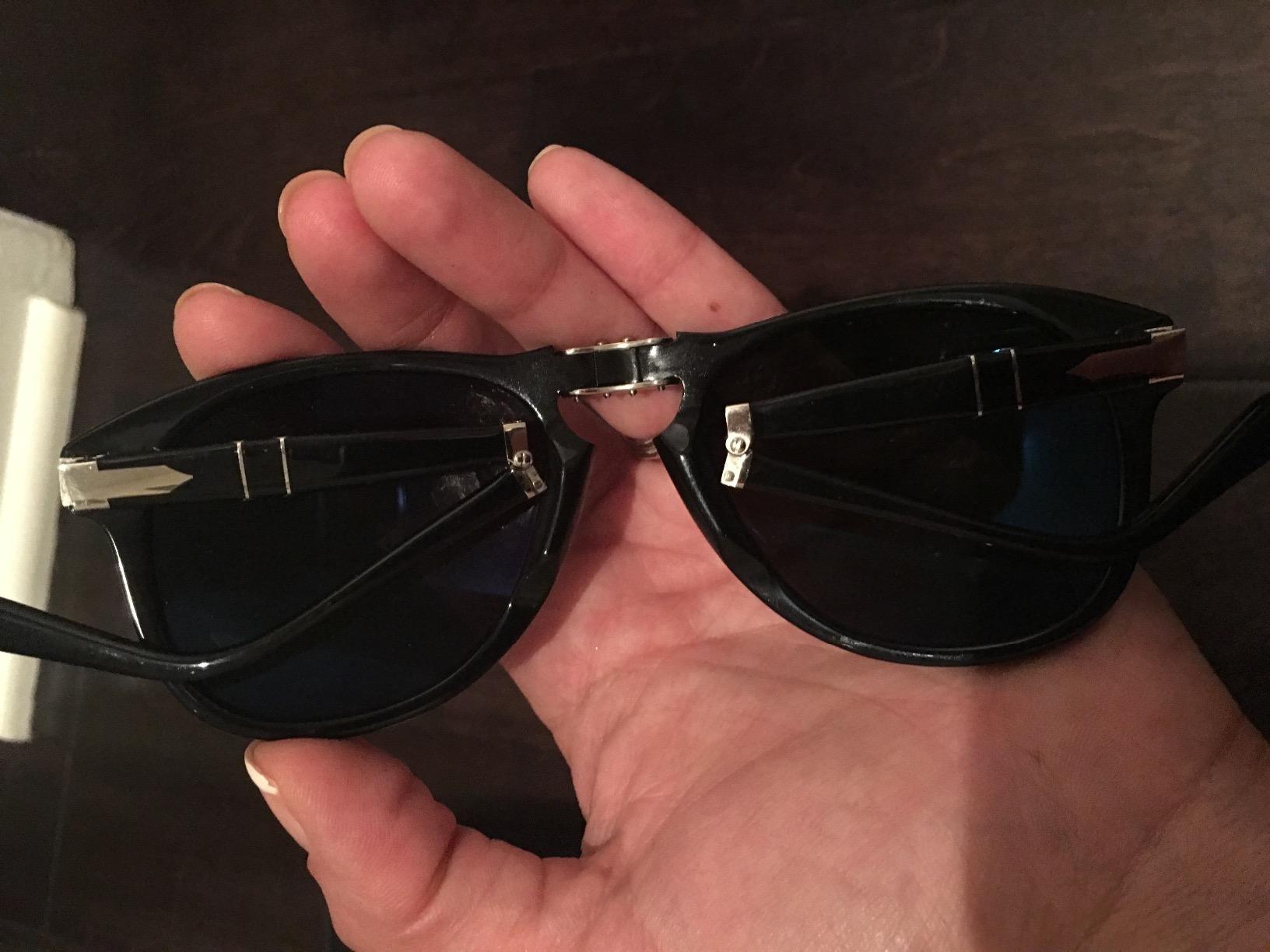 Persol PO0714 Aviator Sunglasses - Polarized customer photo 1
