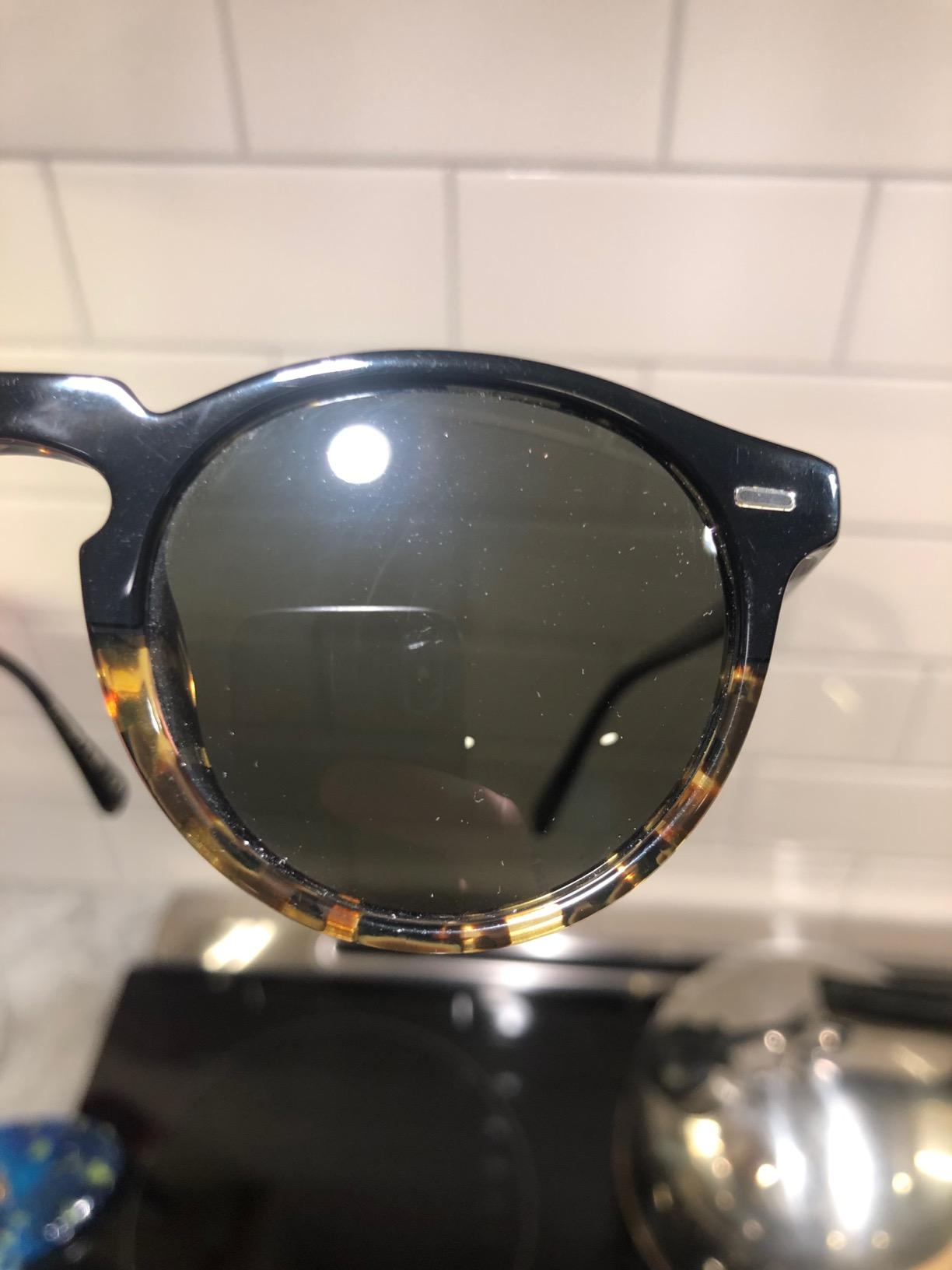 Oliver Peoples OV5217S Gregory Peck Sun Black/Tortoise Round Sunglasses customer photo 1