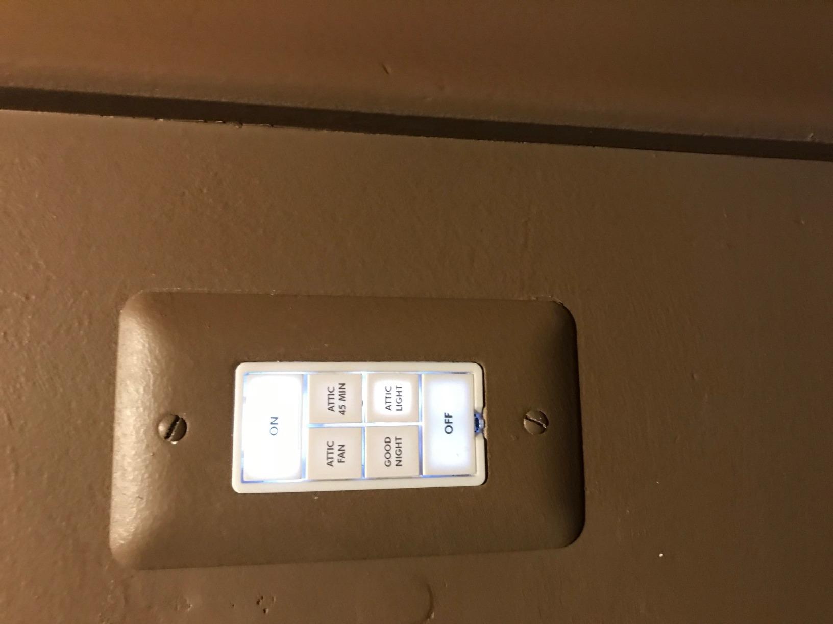 Insteon Smart 8-Button Dimmer Keypad, 600W, 2334-222 (White) - Control 8 Different Devices or Sets of Devices - Requires Insteon Hub for Voice Control with Amazon Alexa and Google Assistant customer photo 2