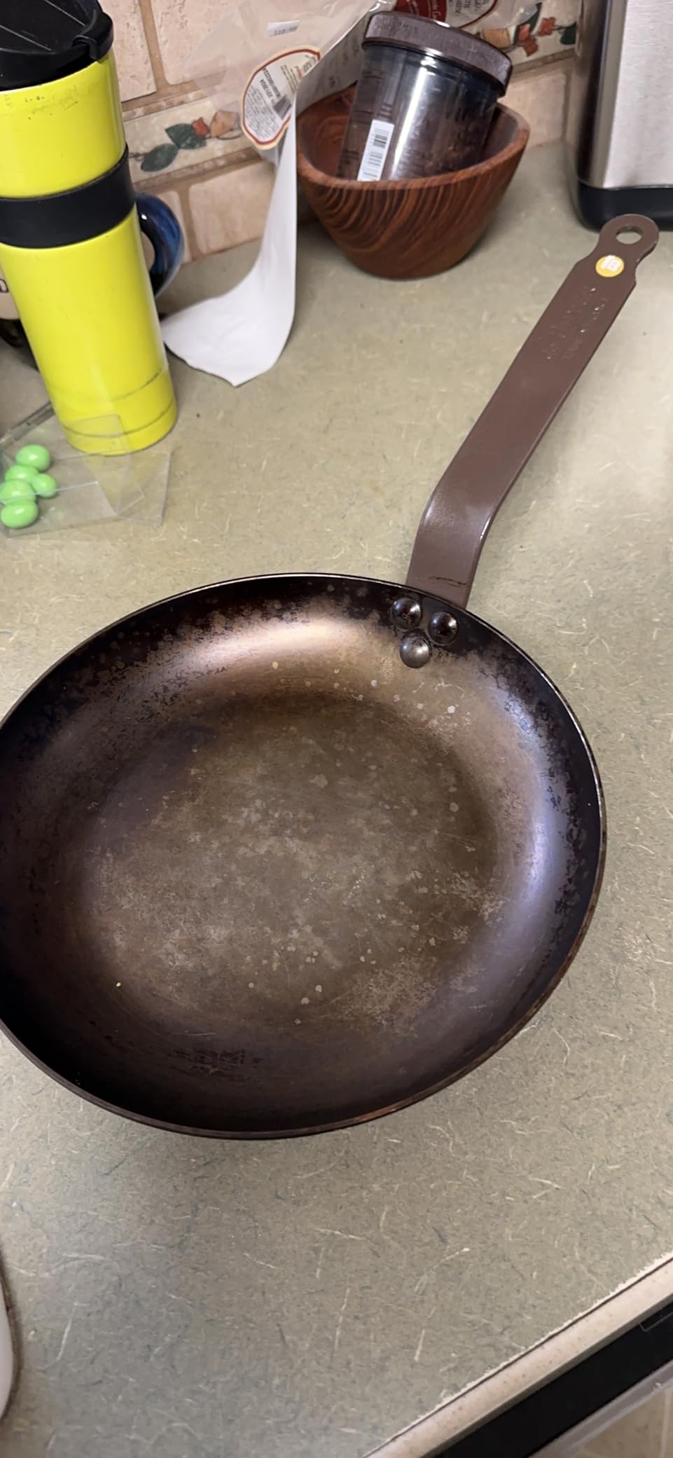 MINERAL B Carbon Steel Omelette Pan - 9.5