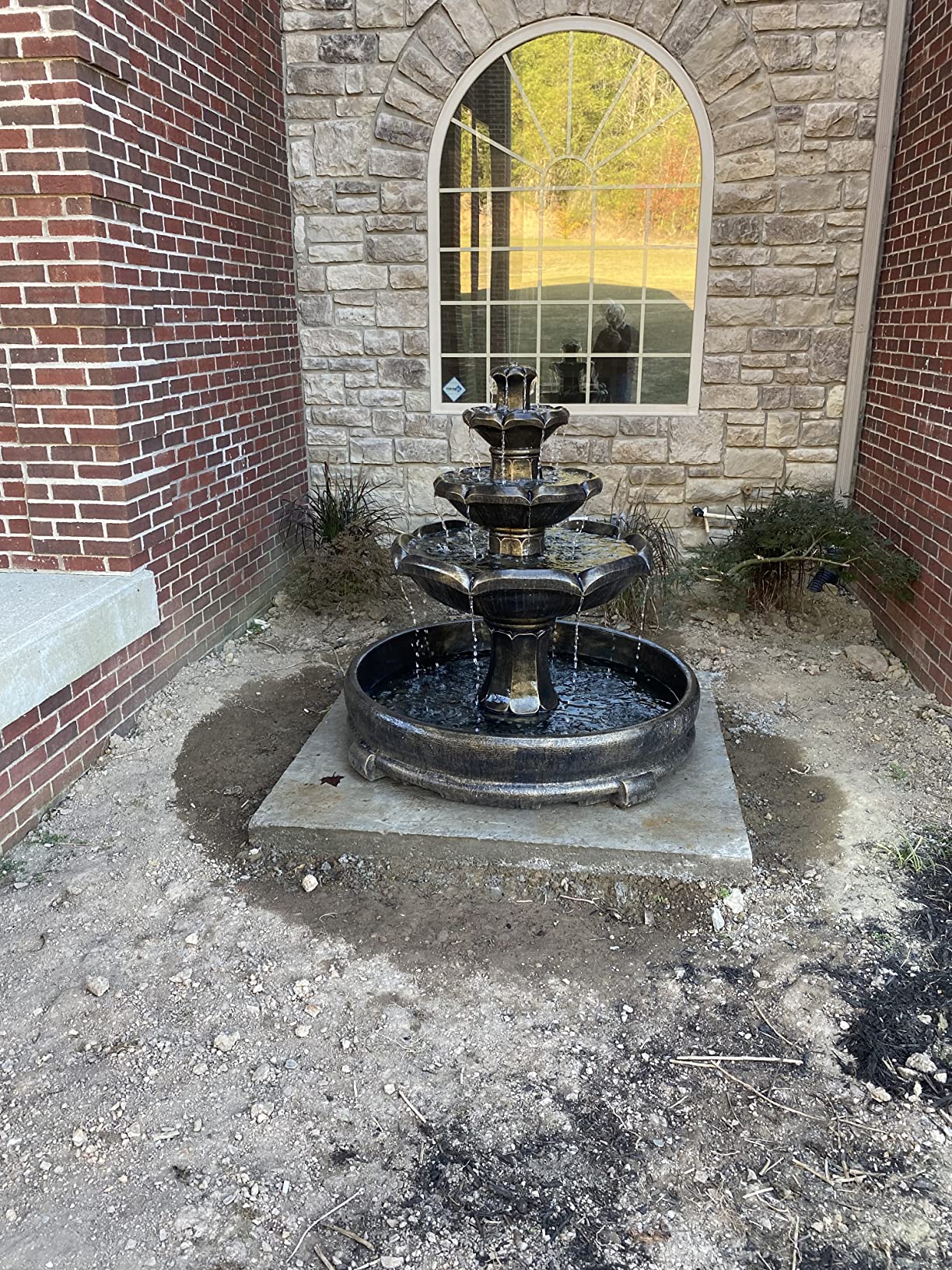 Montreux Three-Tier Fountain in Rondo Pool customer photo 1