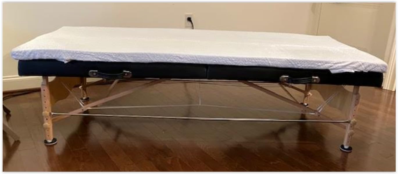 Sierra Comfort Low-Level Portable Massage Table, SC-1004 (Black) customer photo 1