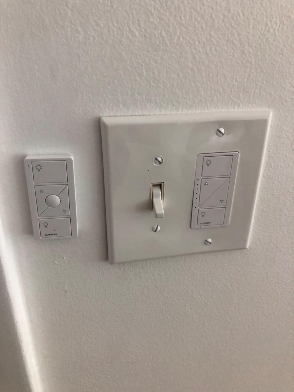 Lutron Caseta Original Smart Dimmer Switch Starter Kit, with Pico Remote, Wall Plate, and Smart Hub, Works with Alexa, Apple Home, and Google Home customer photo 2