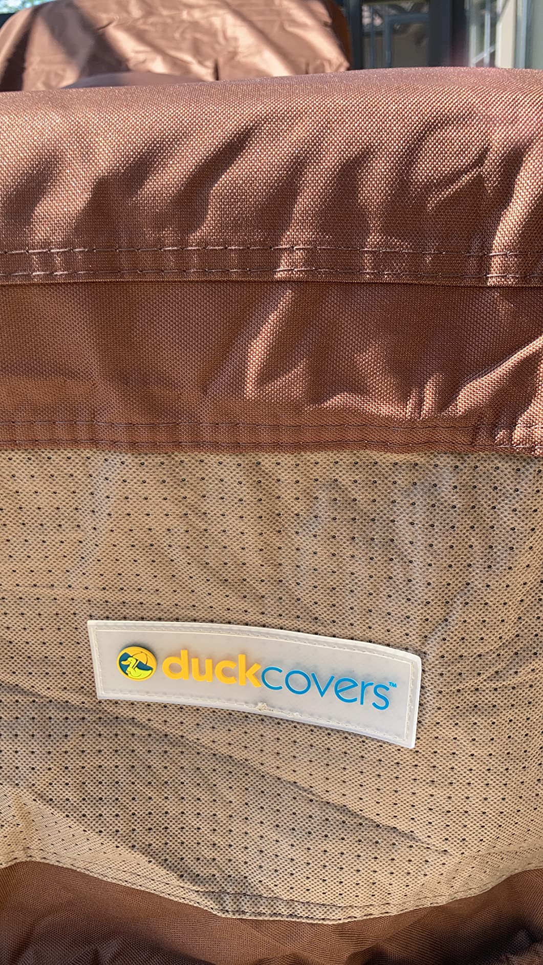 DUCKCOVERS Ultimate Waterproof 80 Inch Patio Chaise Lounge Chair Cover customer photo 2