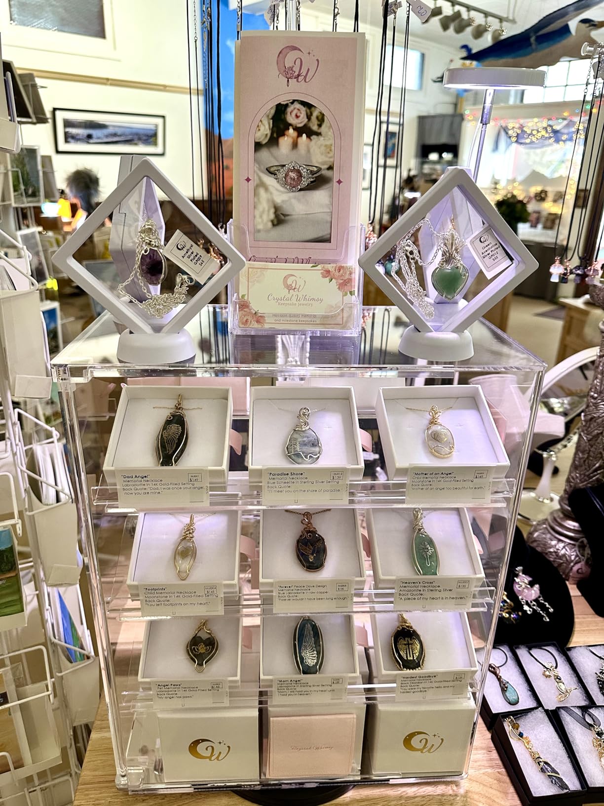 MOOCA Premium 360-Degree Rotating Acrylic Eyewear Showcase with 4 Removable Shelves and Key Lock customer photo 1