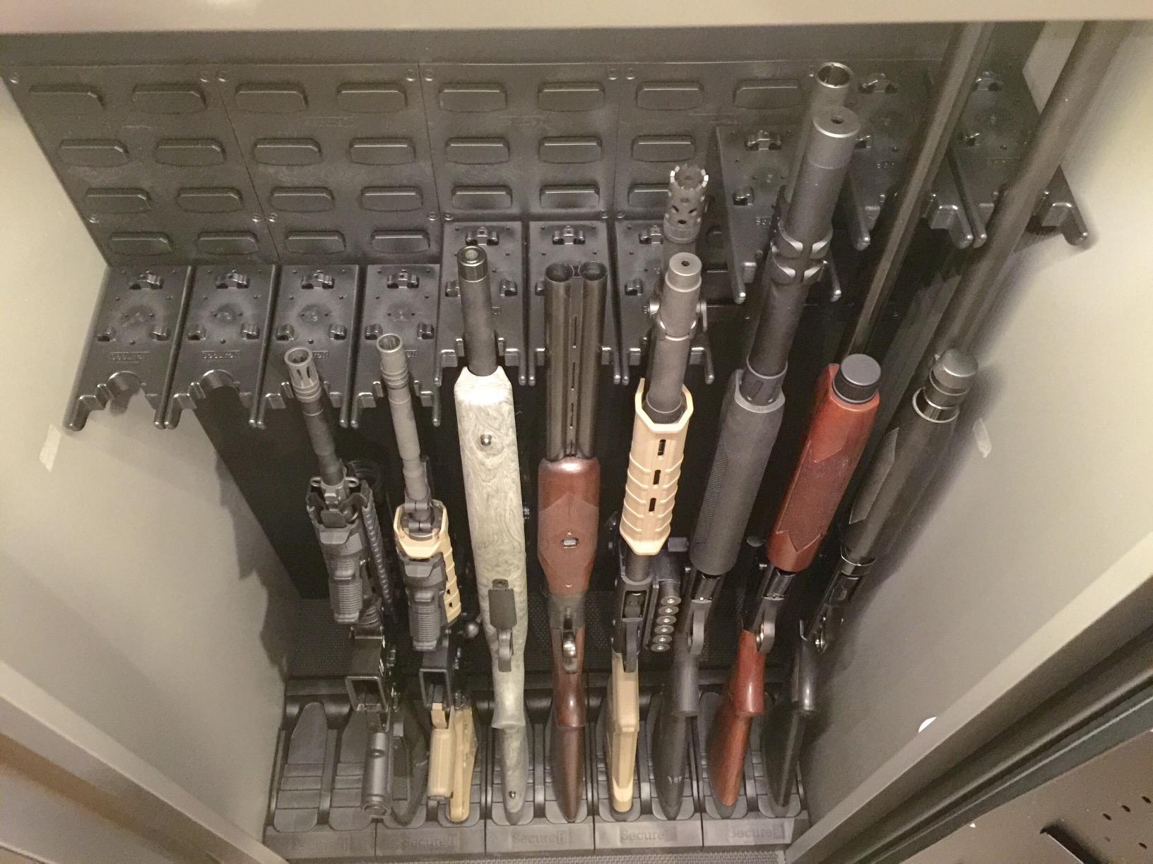 SecureIt Gun Storage Gun Safe Kit: Retrofit 6 - Safely Organize Your Guns with This Easy to Use Modular System, Protect Your Guns Investment from Scratches customer photo 2