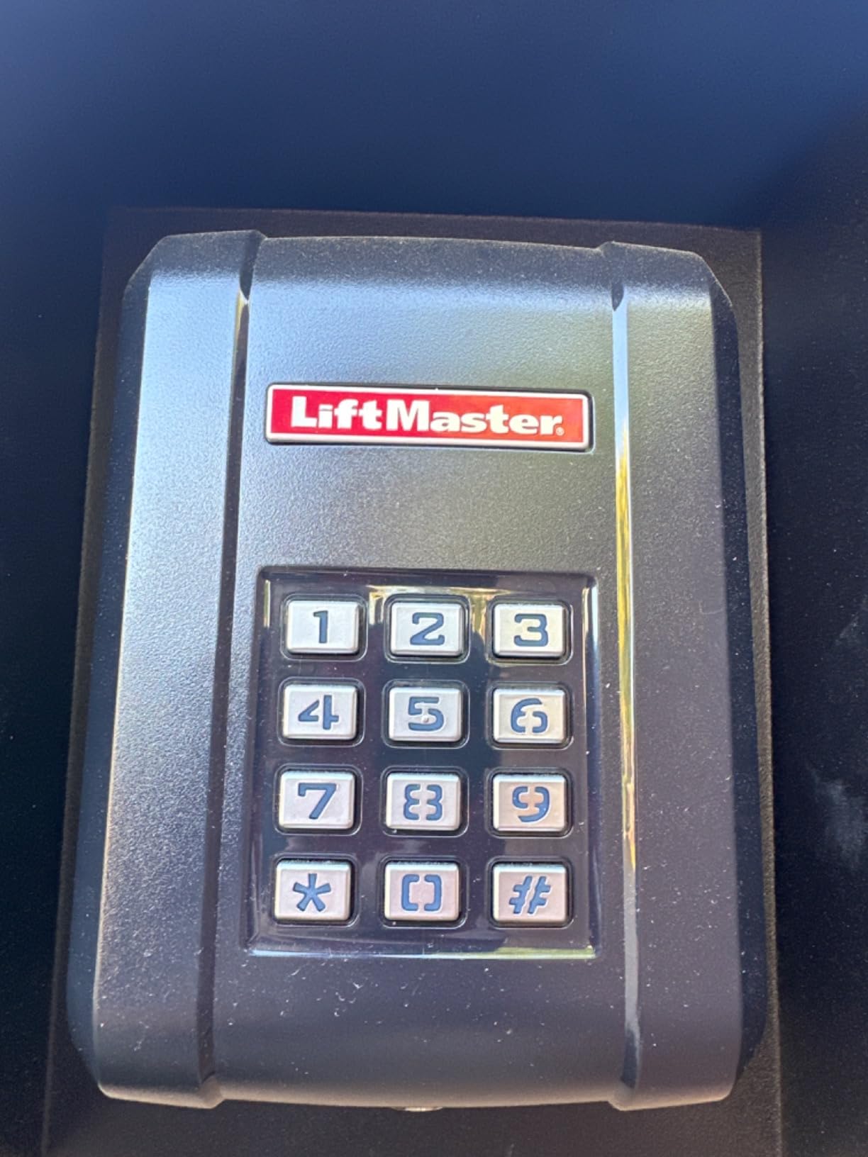 Liftmaster KPW5 wireless keypad 5 code Security+ 2.0 customer photo 1