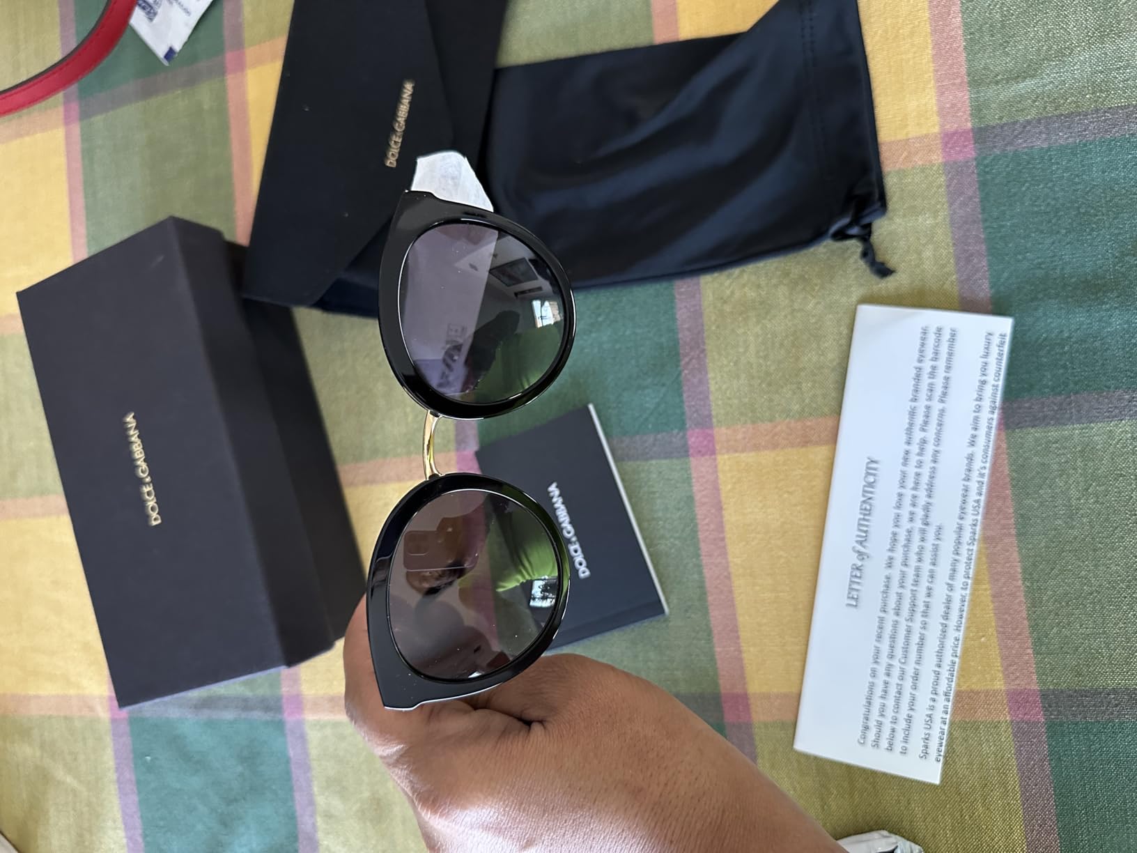 D&G Dolce & Gabbana Women's 0DG4268 Square Sunglasses customer photo 1
