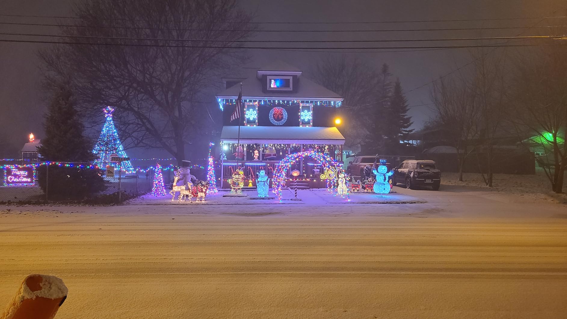 AtmosFX Night Before Christmas Digital Decorations DVD for Christmas Holiday Projection Decorating customer photo 1
