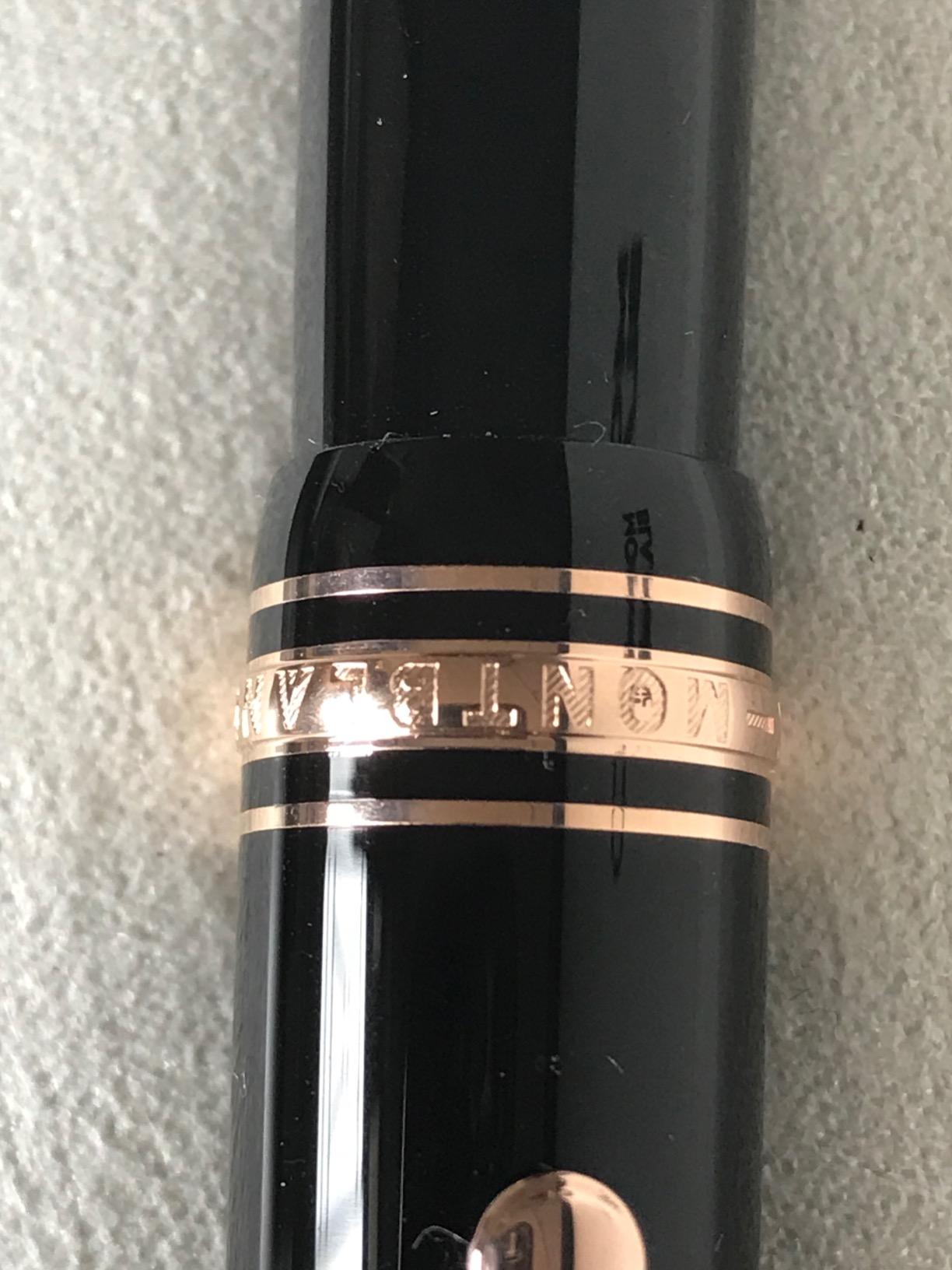 Montblanc Meisterstuck Legrand Rose Gold Rollerball Pen 112672 customer photo 1