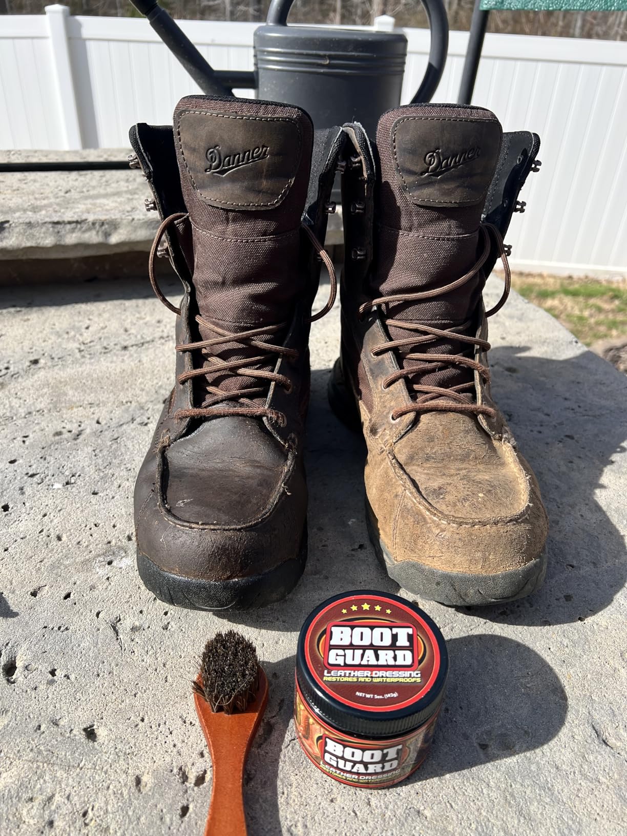 Leather Dressing: Restores and Conditions Leather Boots, Shoes, Automotive Interiors, Jackets, Saddles, Unscented, 5 Ounce Jar customer photo 1