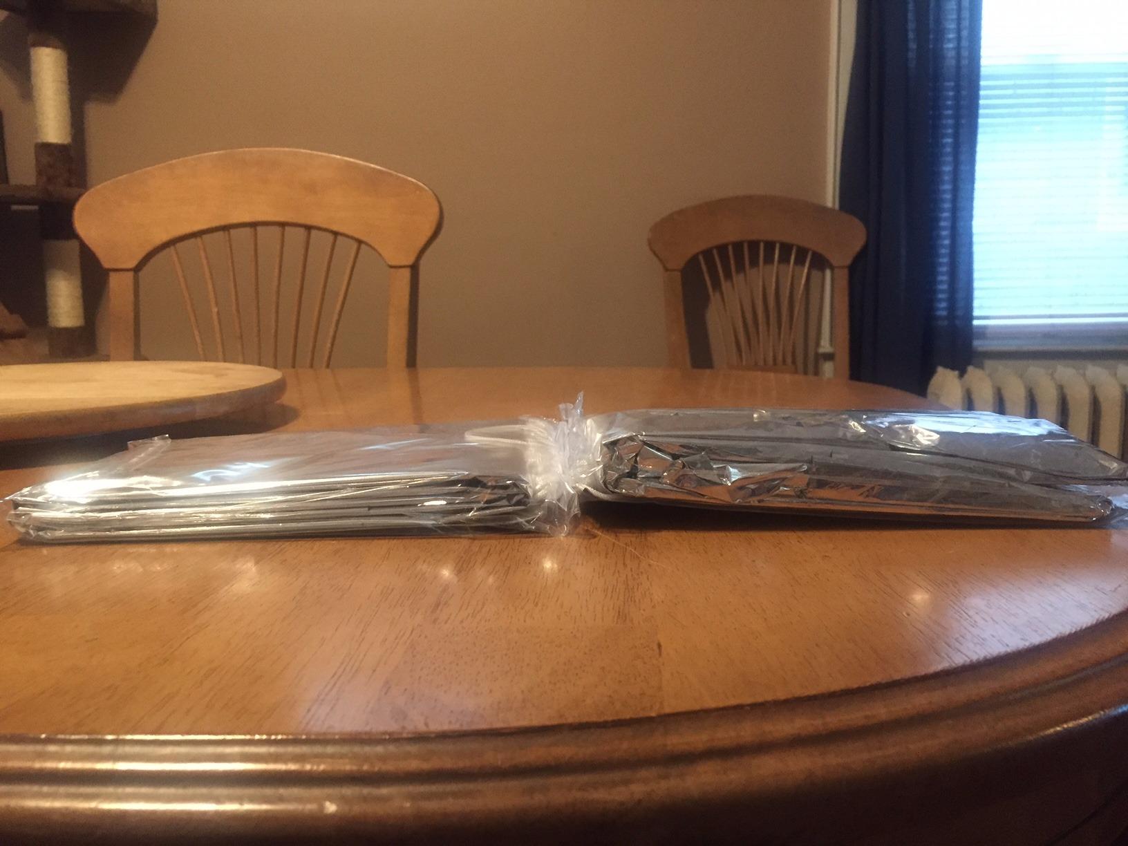SharpSurvival Shack Emergency Survival Shelter Tent - 2 Person Mylar Tube Tent - Lightweight 8' x 5' All Weather Waterproof Shelter Conserves Heat - Reflective Tents for Camping/Hiking and More customer photo 2