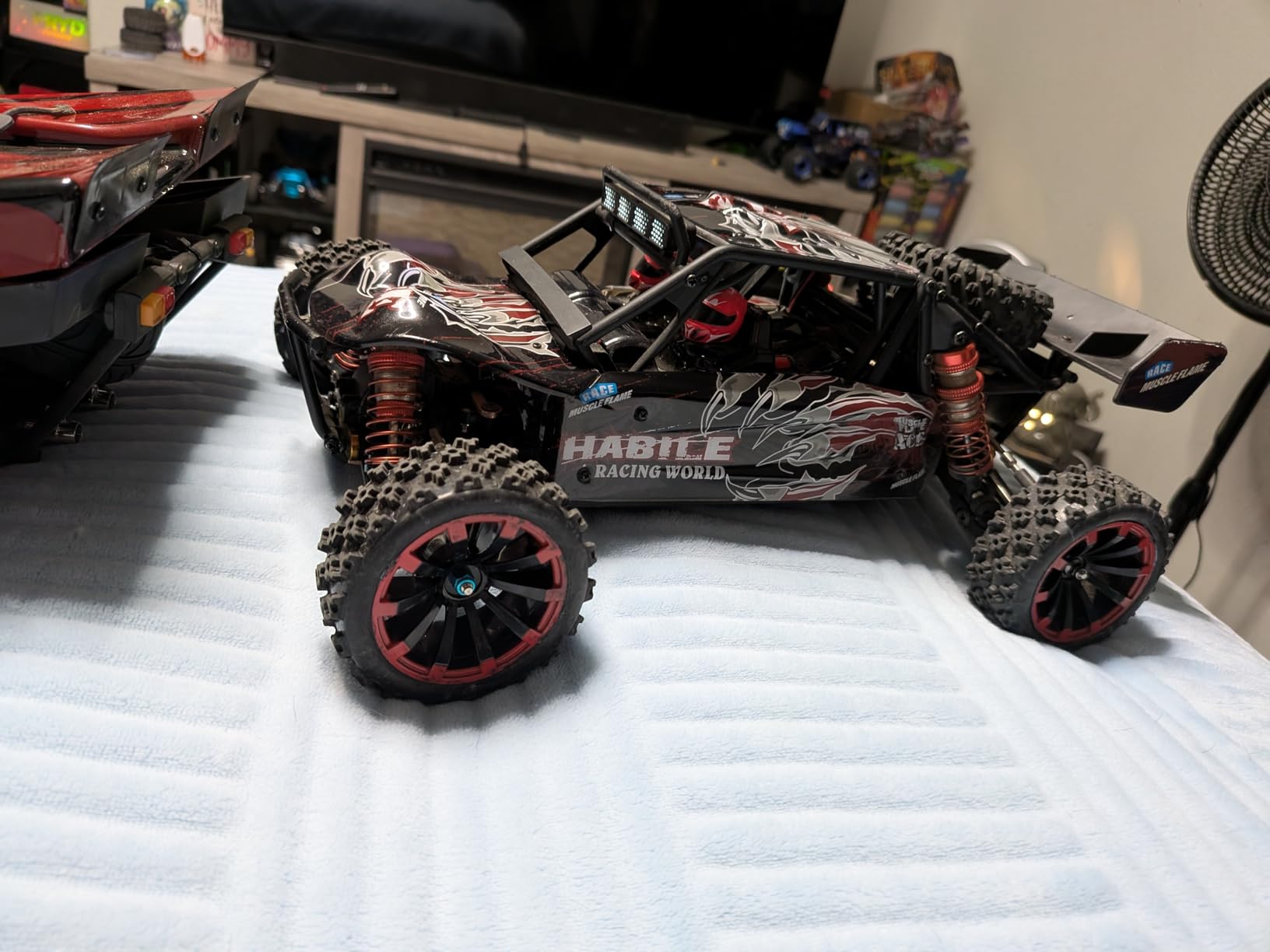 1/10 RC Car Tires 12mm Hex Wheels and Tires for 1/18 Truck 1/12 to 1/16 Buggy Slash WLtoys 144001 A959 124018 124019 Mini T 2.0 Latrax Teton HBX 18859 customer photo 1