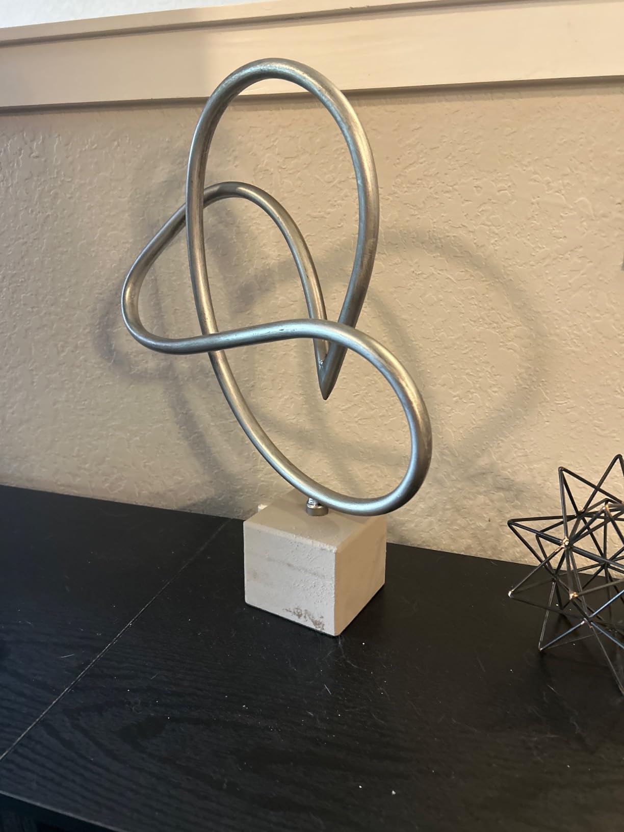 Deco 79 Metal Abstract Decorative Sculpture Swirl Home Decor Statue, Accent Figurine 10