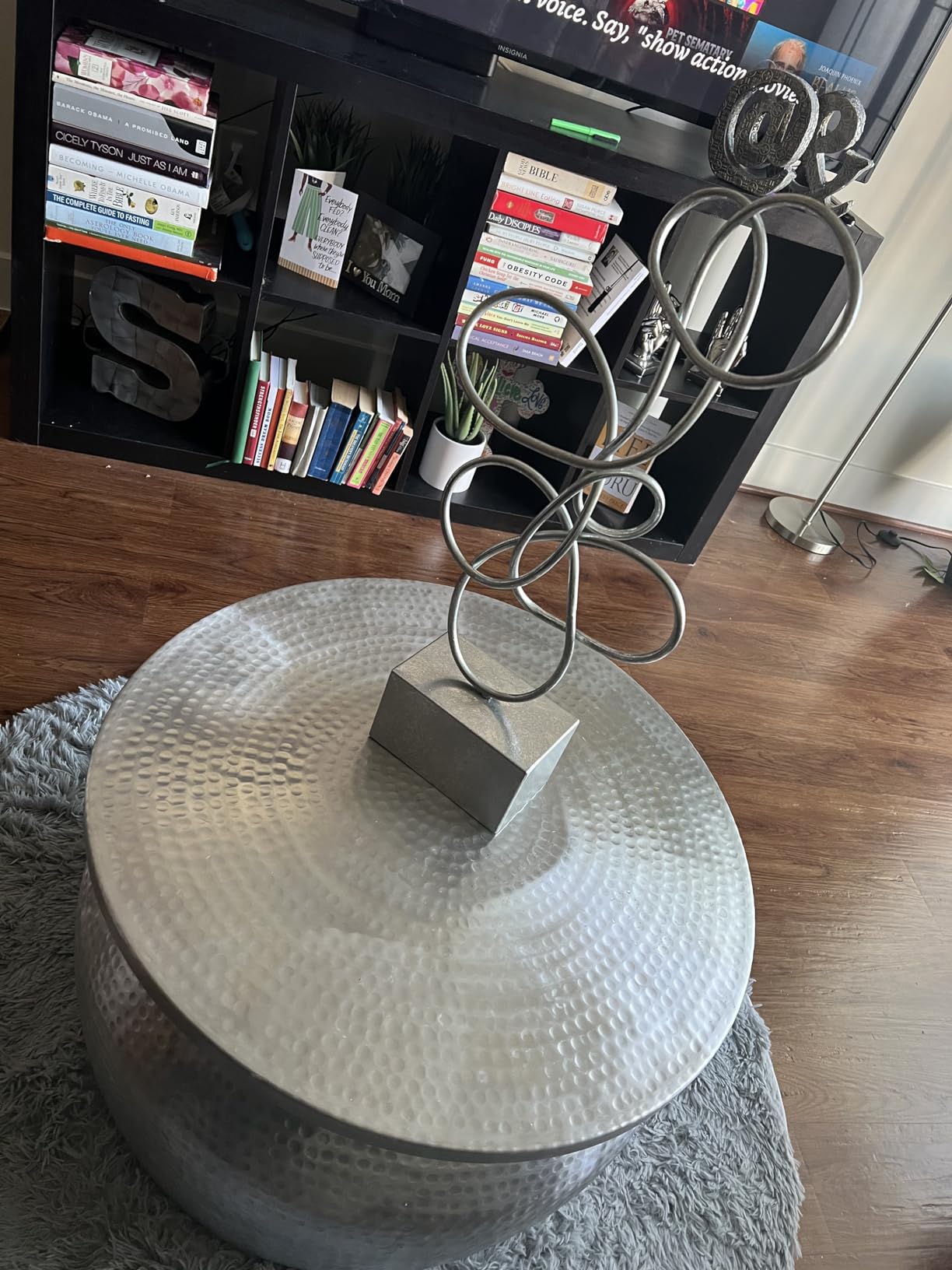 Deco 79 Metal Abstract Decorative Sculpture Swirl Home Decor Statue, Accent Figurine 10
