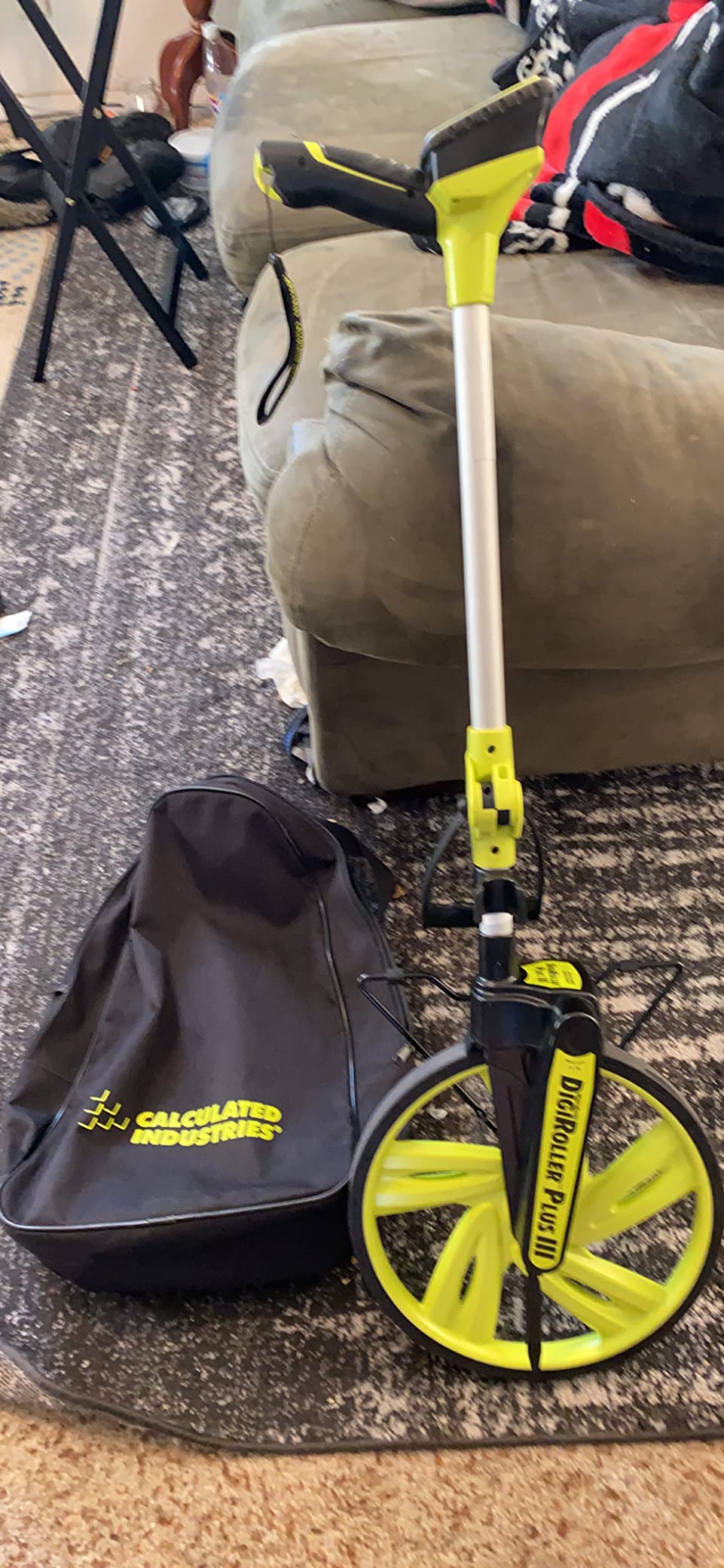 Calculated Industries #6575 DigiRoller Plus III 12.5 Inch Electronic Distance Measuring Wheel with Large Backlit Digital Display customer photo 1