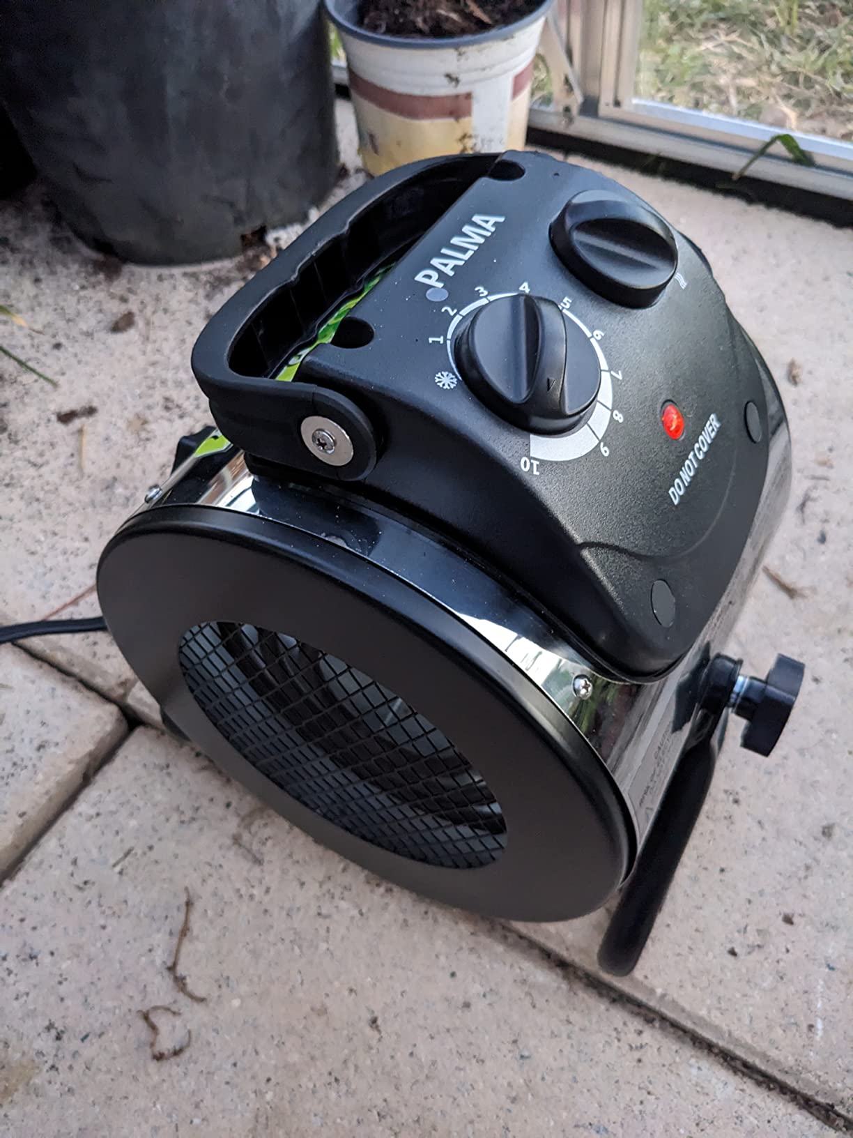 BioGreen Electric Greenhouse Heater & Fan with Digital Thermostat PALMA customer photo 1