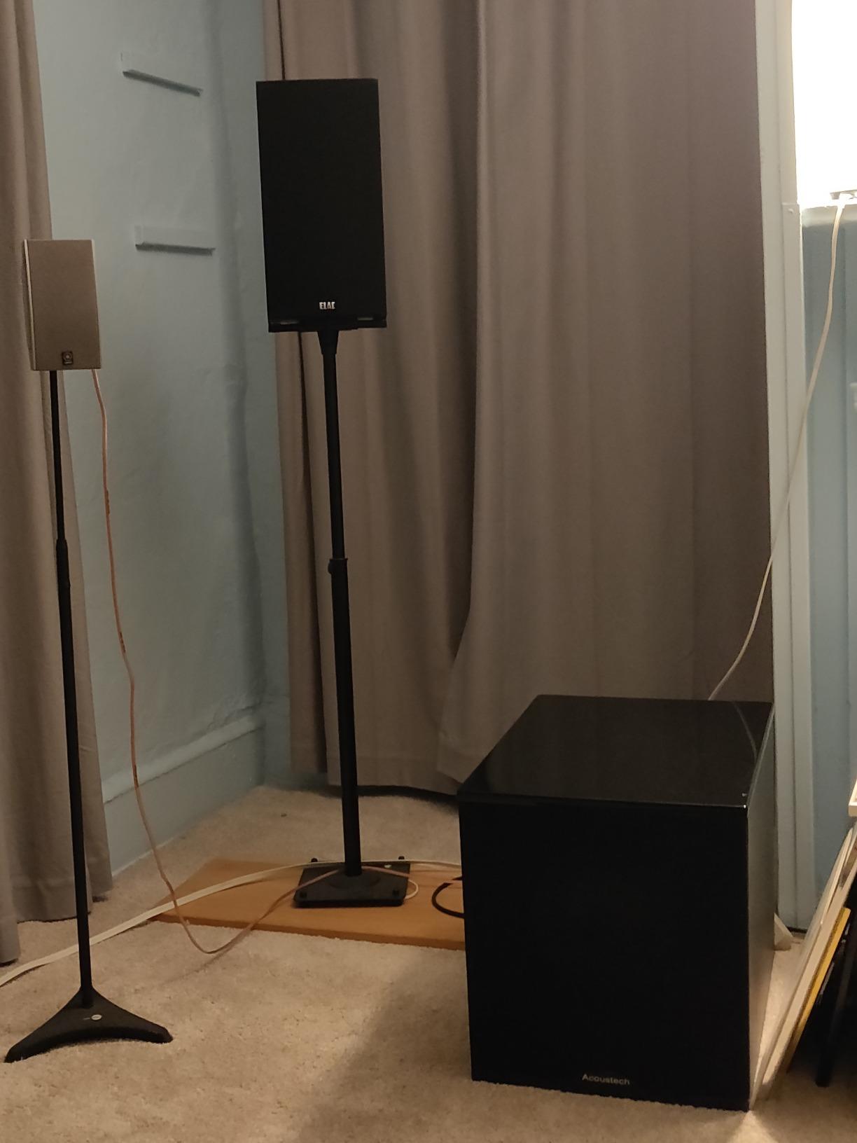 BIC Acoustech PL-200II Indoor 250-Watt-Continuous Powered Subwoofer customer photo 2