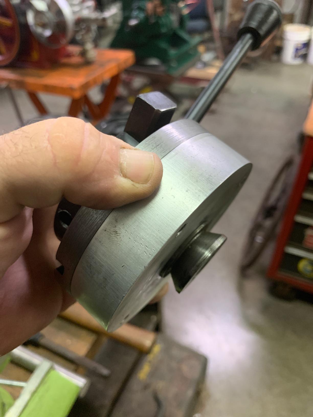 ASSORTS Lathe Ball Turning Attachment - Round Base with Size Scale - Double Bit - Convex & Concave Metal Sphere Radius Turning Tool customer photo 2