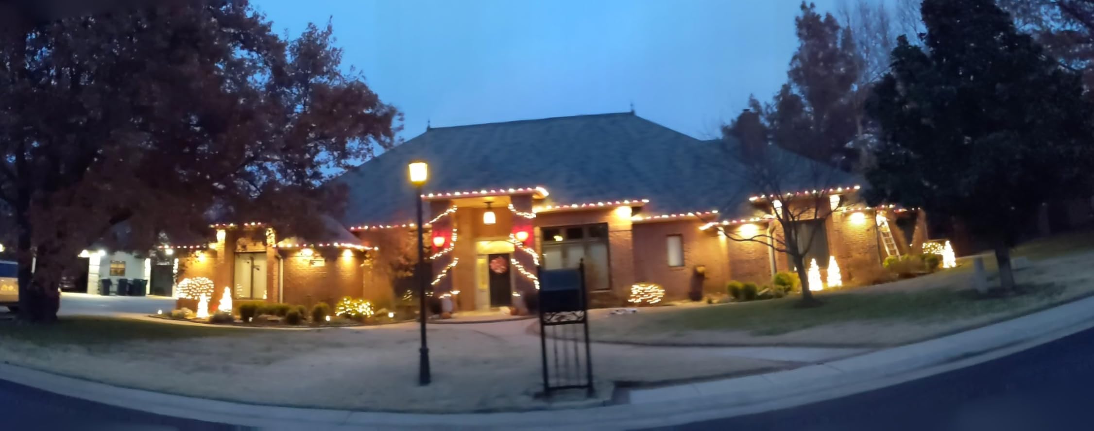 Wintergreen Lighting 100 C9 OptiCore LED Commercial Outdoor Christmas Lights - Heavy Duty Christmas String Lights; Green Wire (100 ft, Red) customer photo 1