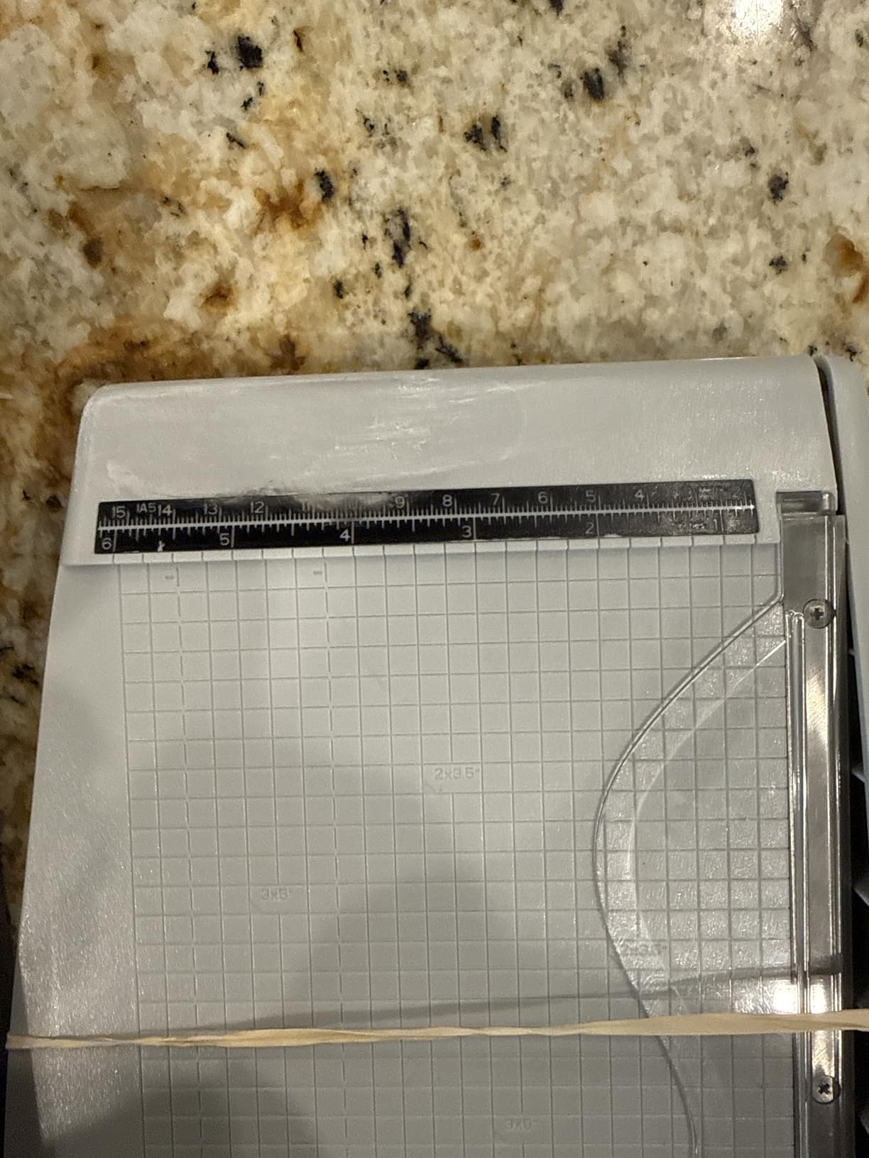 Tim Holtz Paper Cutter Tool - Maxi Guillotine Paper Trimmer for Scrapbooking, Vinyl, and Craft Paper - 12.25 Inch Cutting Length with Extendable Ruler and Grid Lines customer photo 2