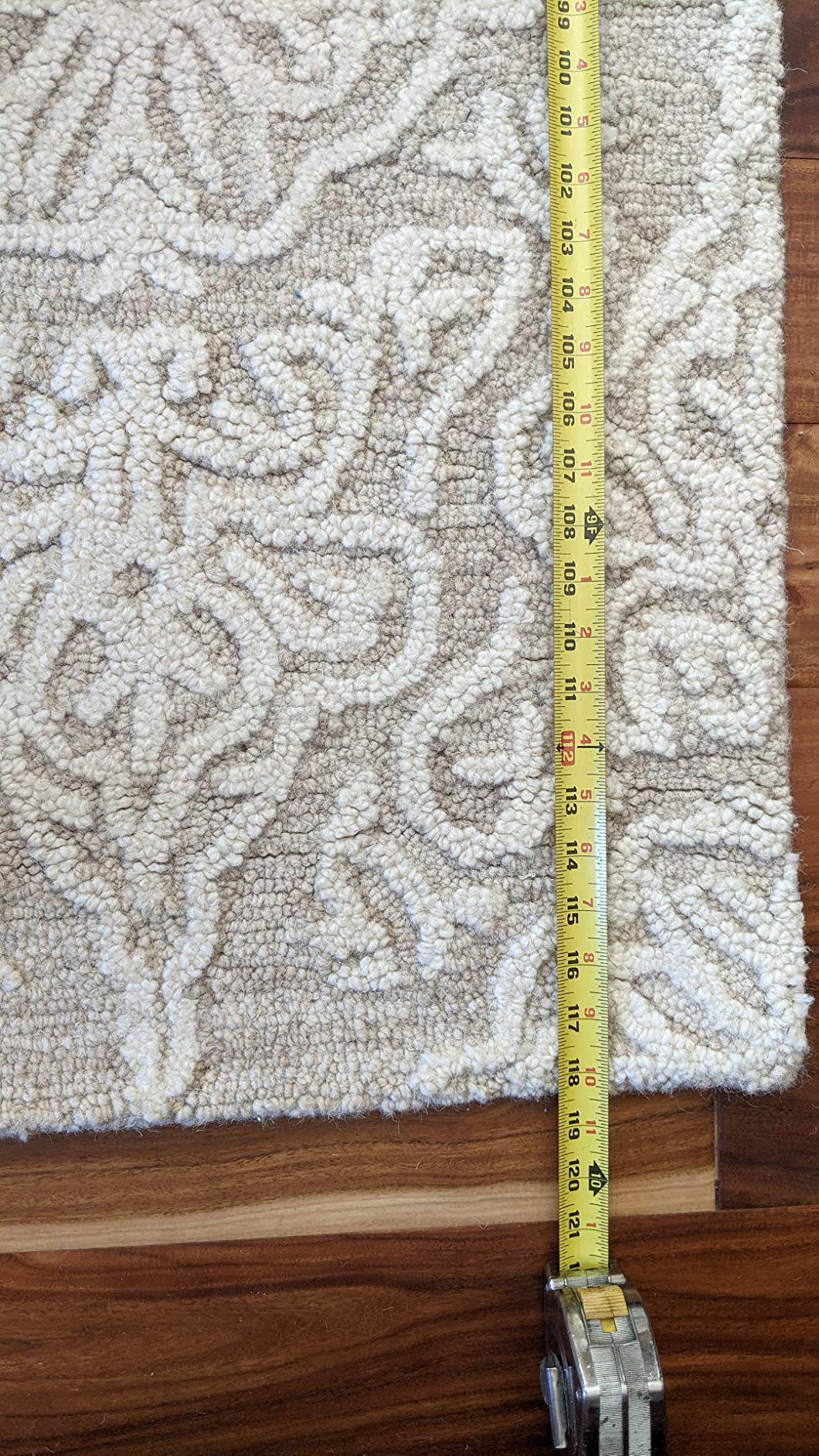 SAFAVIEH Blossom Collection 8' x 10' Beige/Ivory BLM112B Handmade Wool customer photo 2
