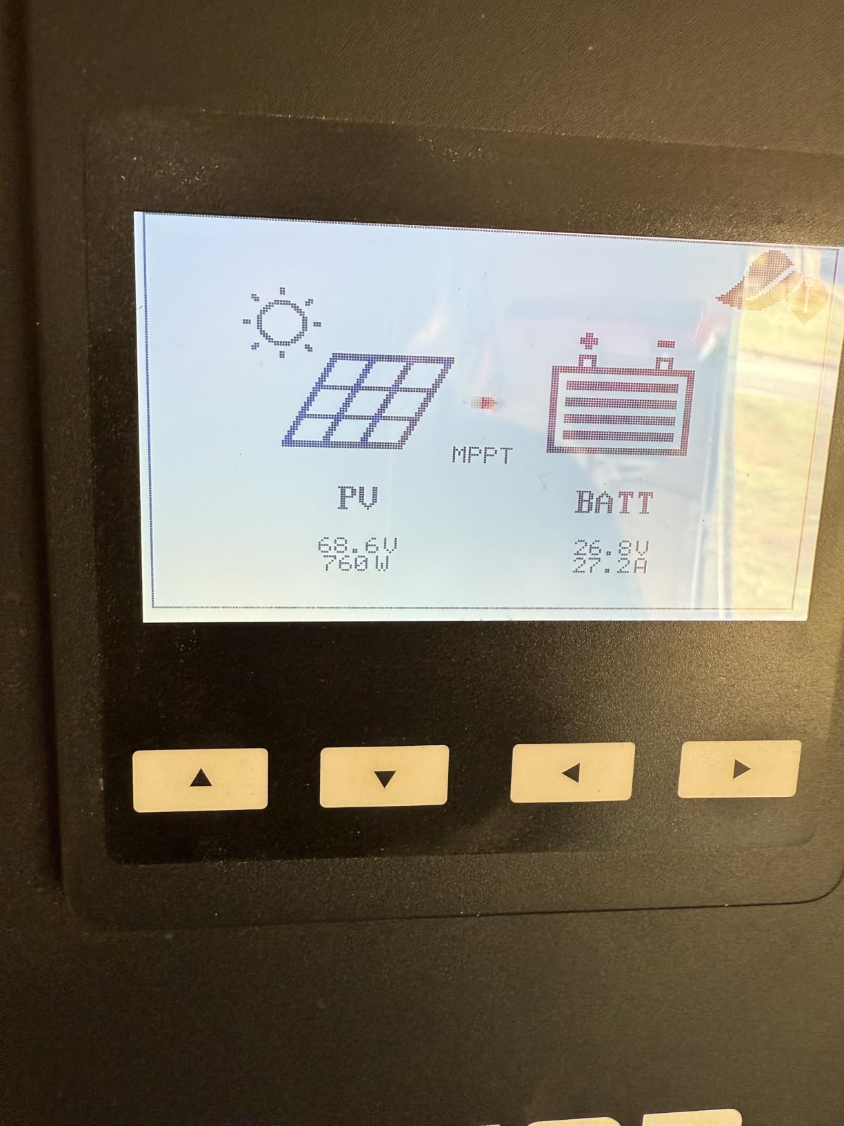 Renogy Rover 30A 12V/24V Auto DC Input MPPT Solar Charge Controller Parameter Adjustable LCD Display Solar Panel Regulator fit for Gel Sealed Flooded and Lithium Battery customer photo 1