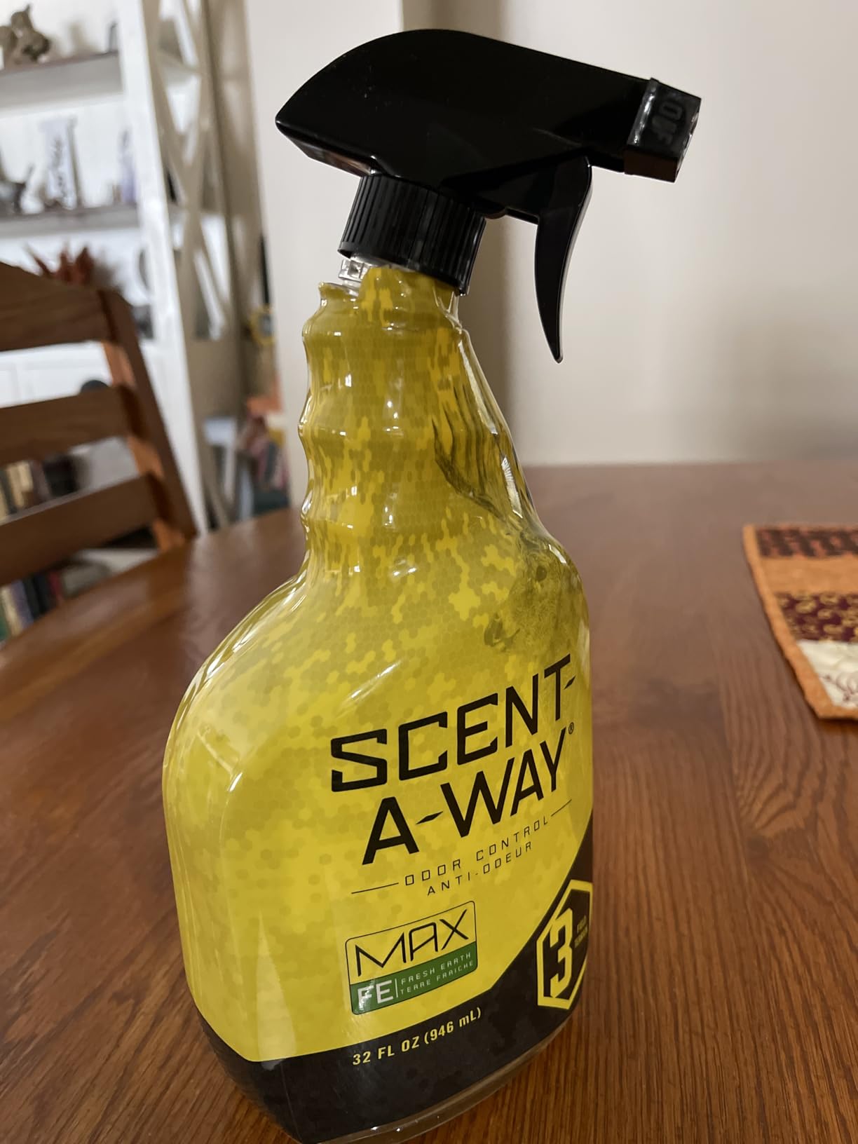 Hunters Specialties Scent-A-Way MAX Fresh Earth Spray - Hunting Scent Eliminator - Cover Scent for Deer Hunting customer photo 2