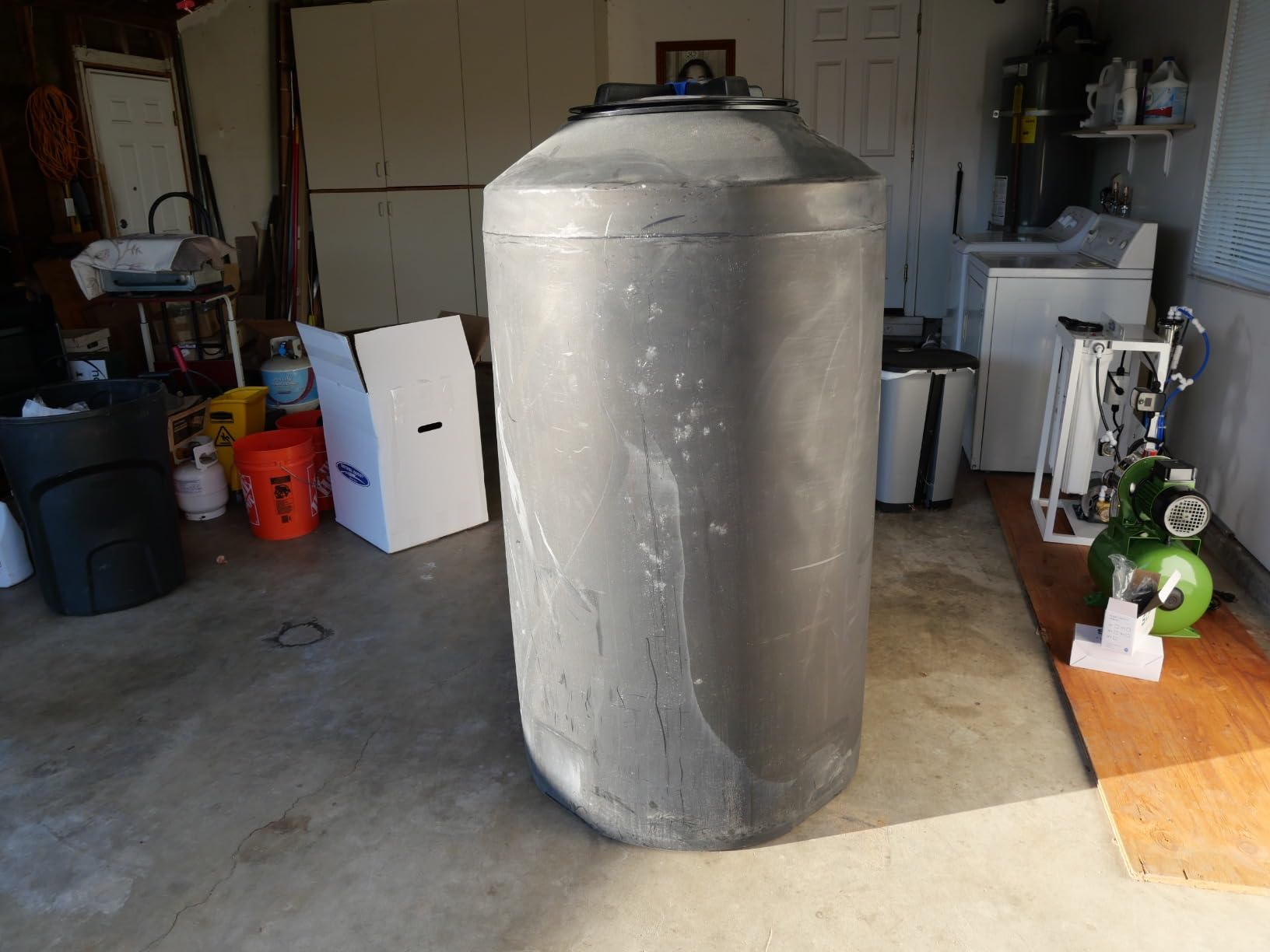 Crystal Quest Whole House Reverse Osmosis Water Filtration System | 165 Gallon Water Tank + Water Pump | Sediment & Carbon Filter - 300 GPD customer photo 2