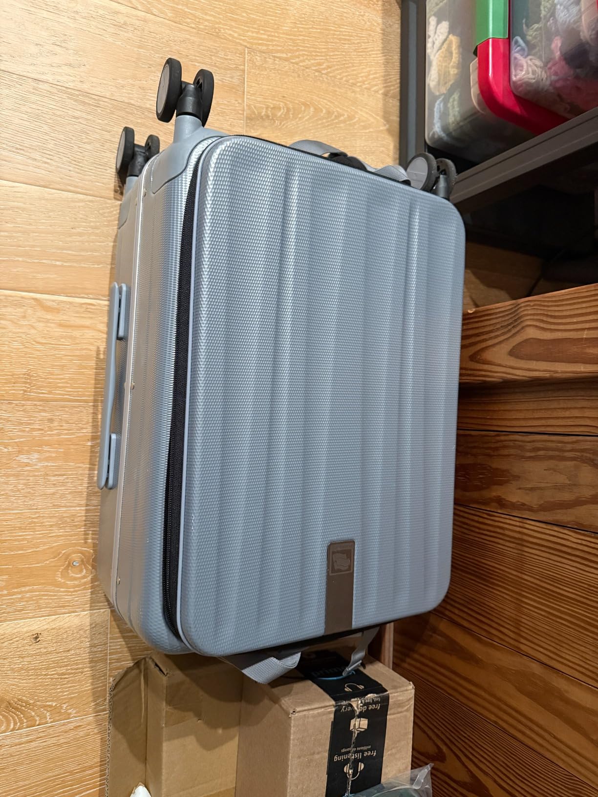 Samsonite Winfield 3 DLX Hardside Expandable Luggage with Spinners, Black, 3-Piece Set (20/25/28) customer photo 2
