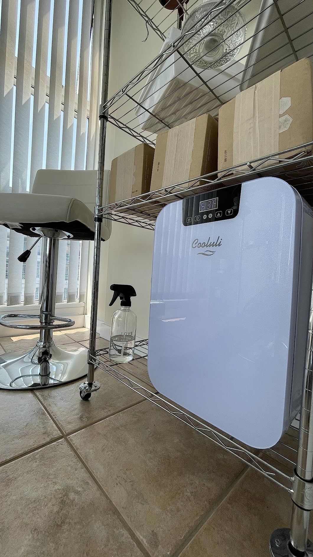 Cooluli 20 Liter Mini Fridge with Temperature Control - Black Thermoelectric Cooler and Warmer customer photo 2