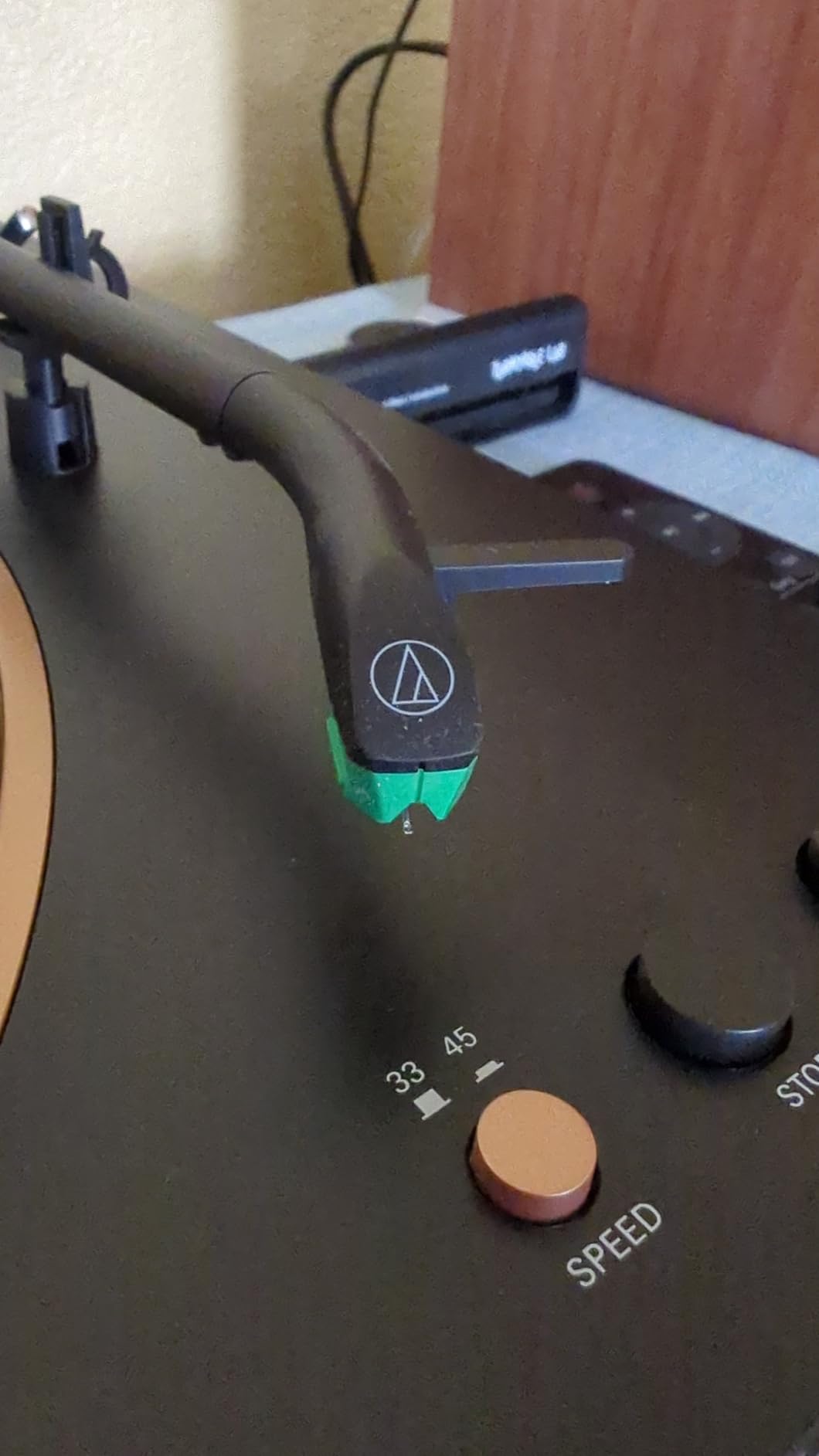 Audio-Technica AT-VMN95E Elliptical Replacement Turntable Stylus for AT-VM95 Series Cartridges, Compatible with AT-LP120X Series, AT-LP3XBT, AT-LPW40, AT-LPW50, AT-LP5X, AT-LP8X, Green customer photo 2