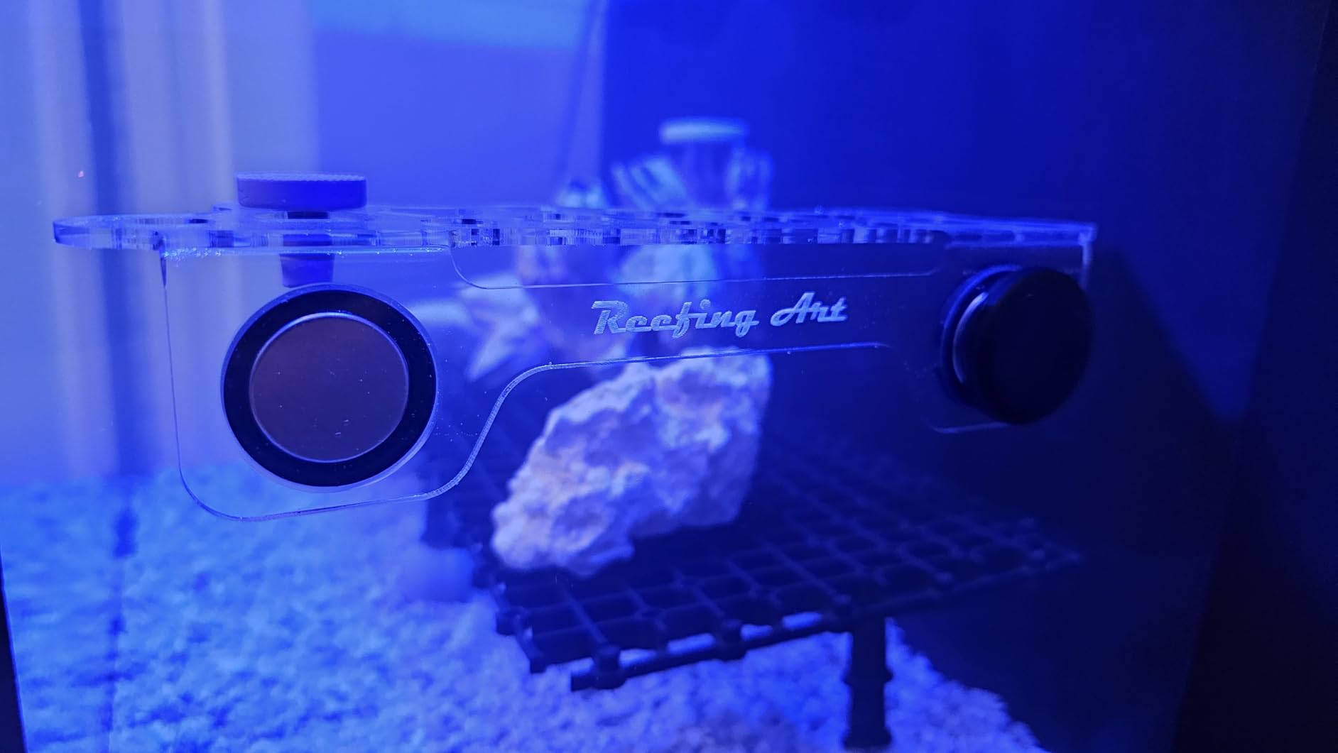Magnetic Coral Frag Rack Strongest N52 Magnets Holds Up to 41 Plugs (Medium Max) customer photo 2