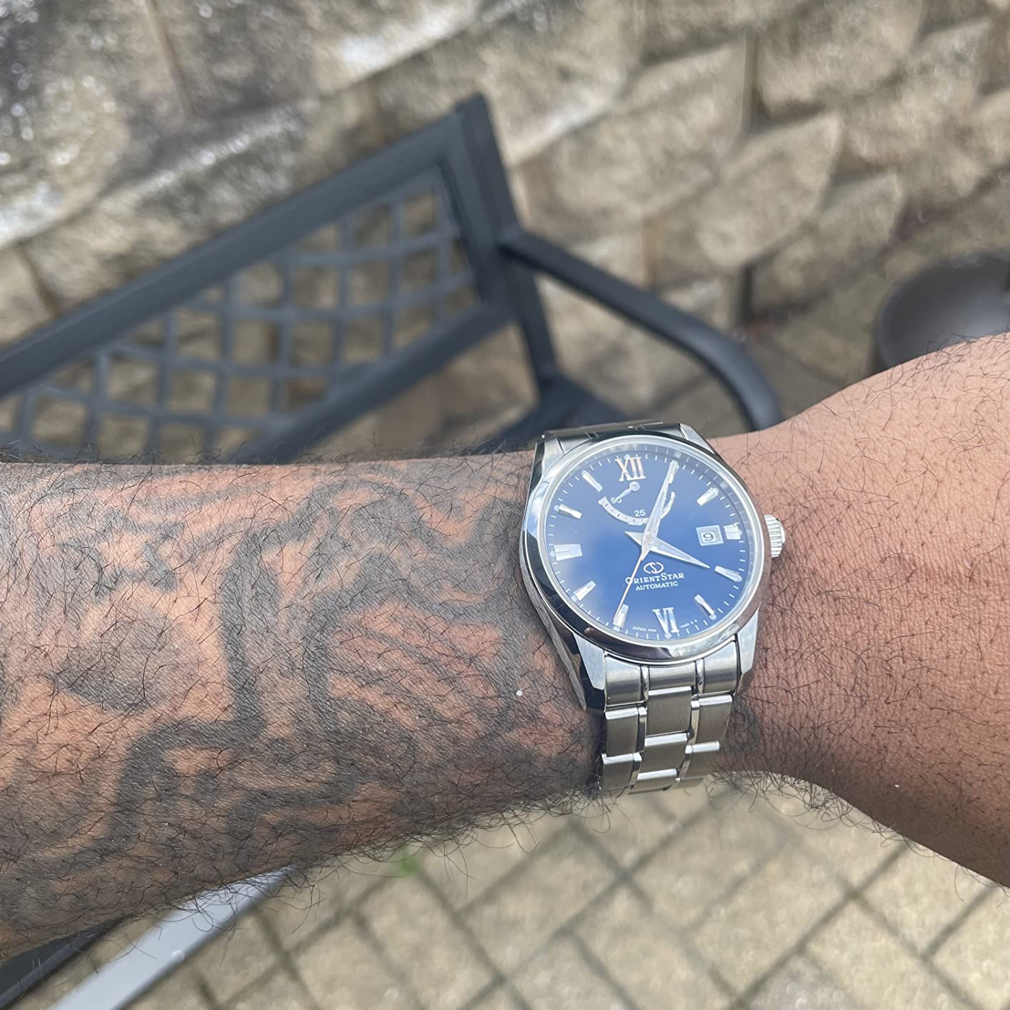 Orient Star RE-AU0005L00B Contemporary Blue Dial Automatic Watch customer photo 2