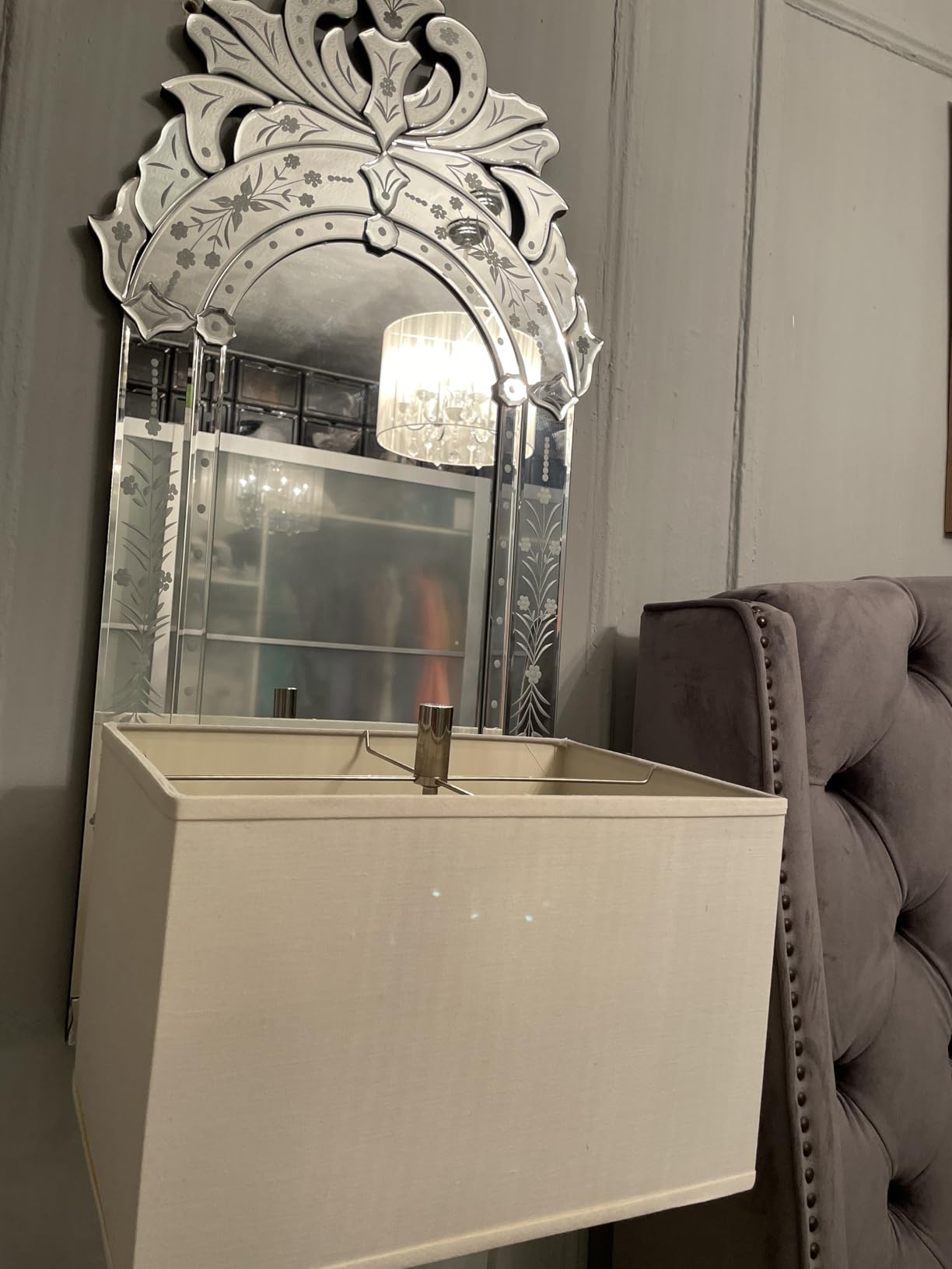 KOHROS Oval Bathroom Mirror 42