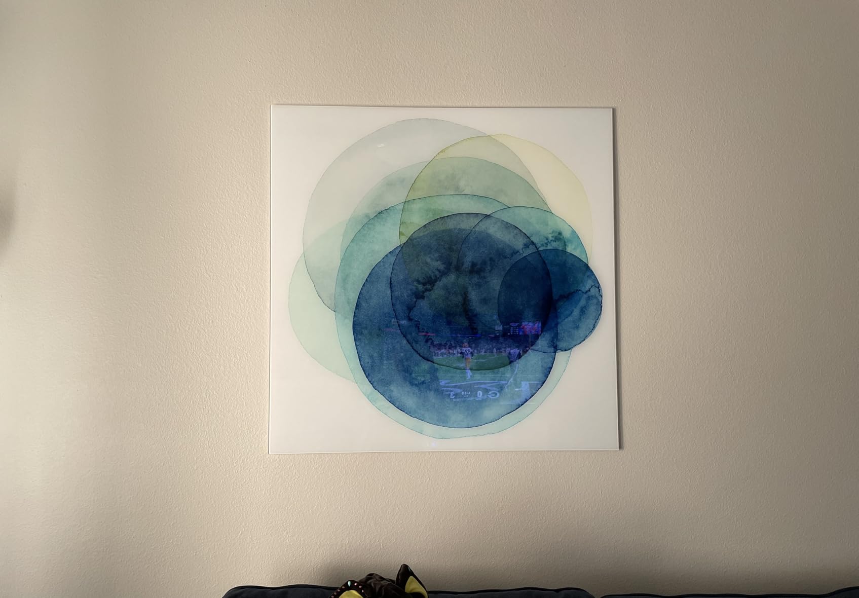 Empire Art Direct Evolving Planets I Frameless Free Floating Tempered Glass Panel Graphic Abstract Wall Art, 38
