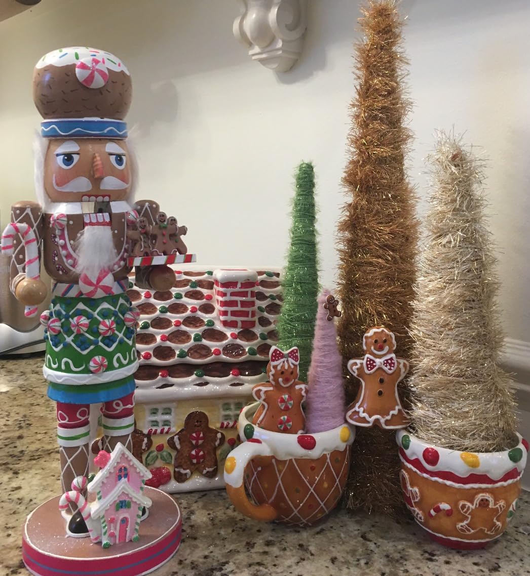 Kurt Adler 16-Inch Wooden Gingerbread Nutcracker customer photo 2