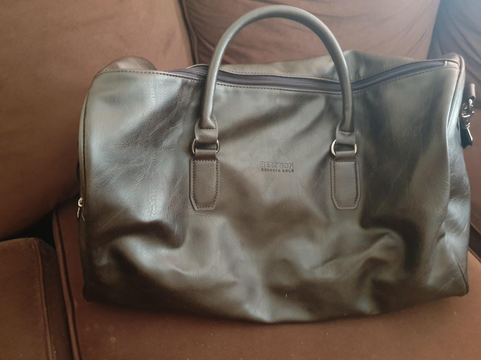 Kenneth Cole REACTION Out of Bounds Lightweight Hardshell 4-Wheel Spinner Luggage, Rose Gold, 24-Inch Checked customer photo 1